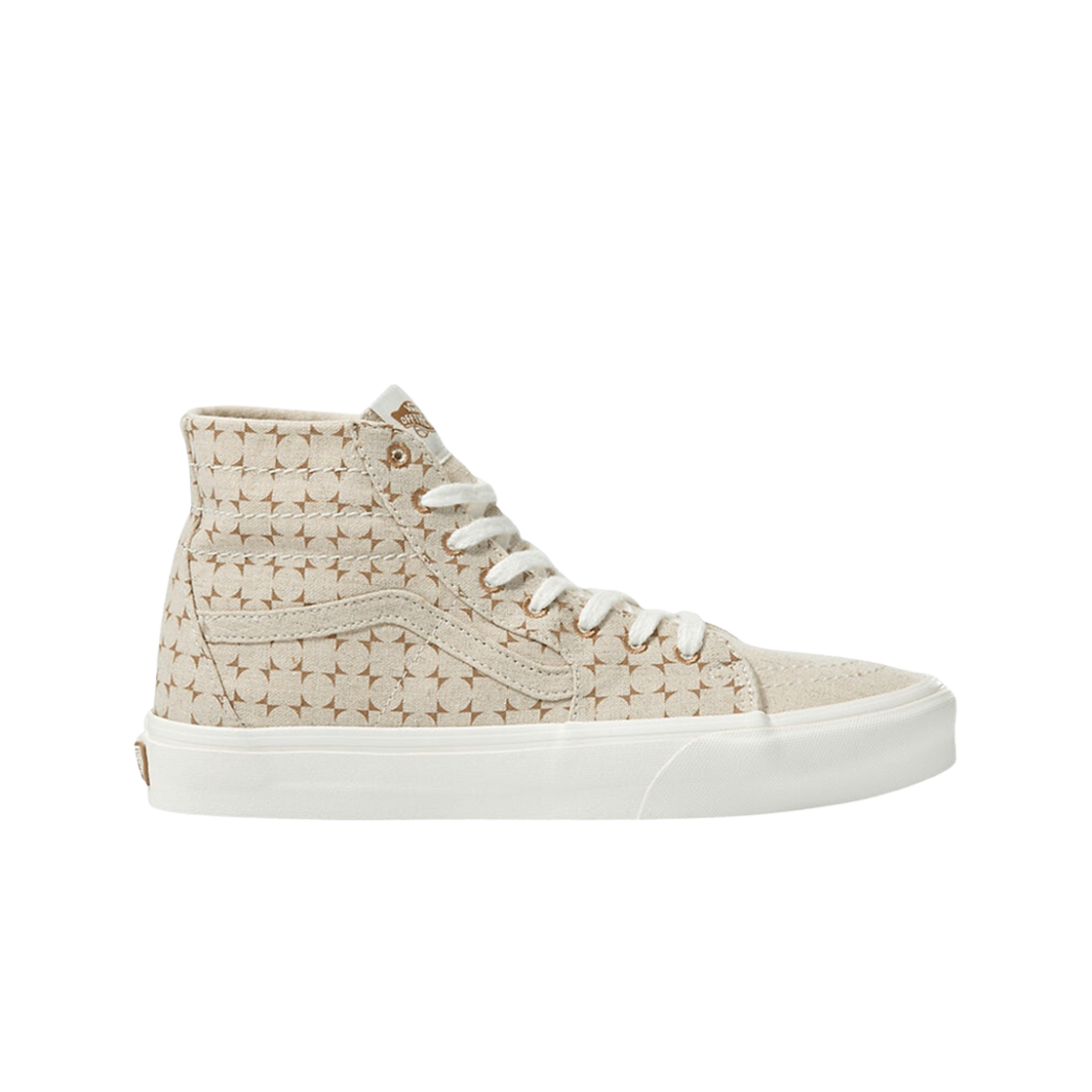 VN0A5KRUBRO Vans Sk8-Hi Tapered Eco Theory Checkerboard Brown