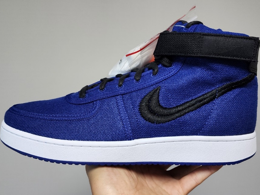 Nike x Stussy Vandal High Deep Royal Blue 착용 스타일