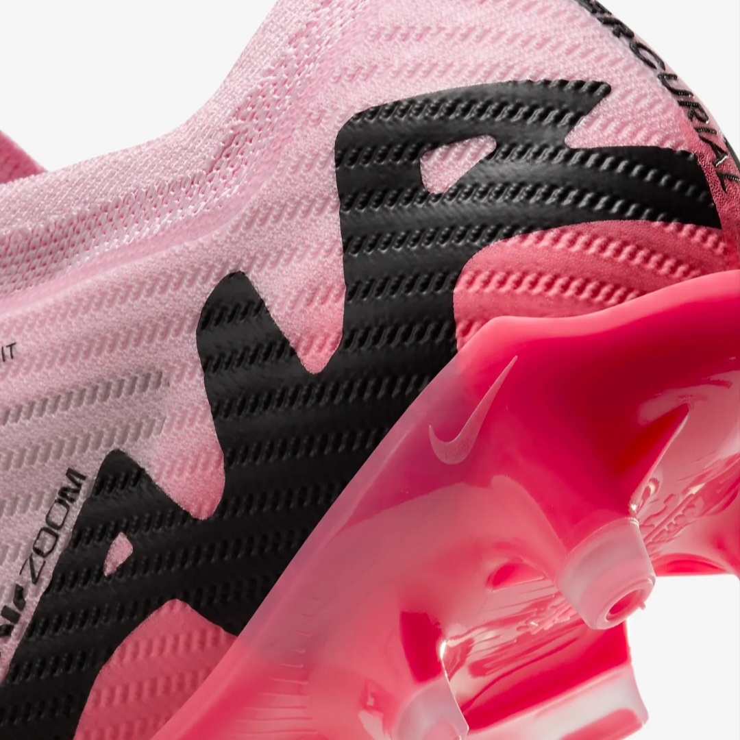 Nike Zoom Mercurial Vapor 15 Elite AG Pro Pink Foam Black 착용 스타일 - 5