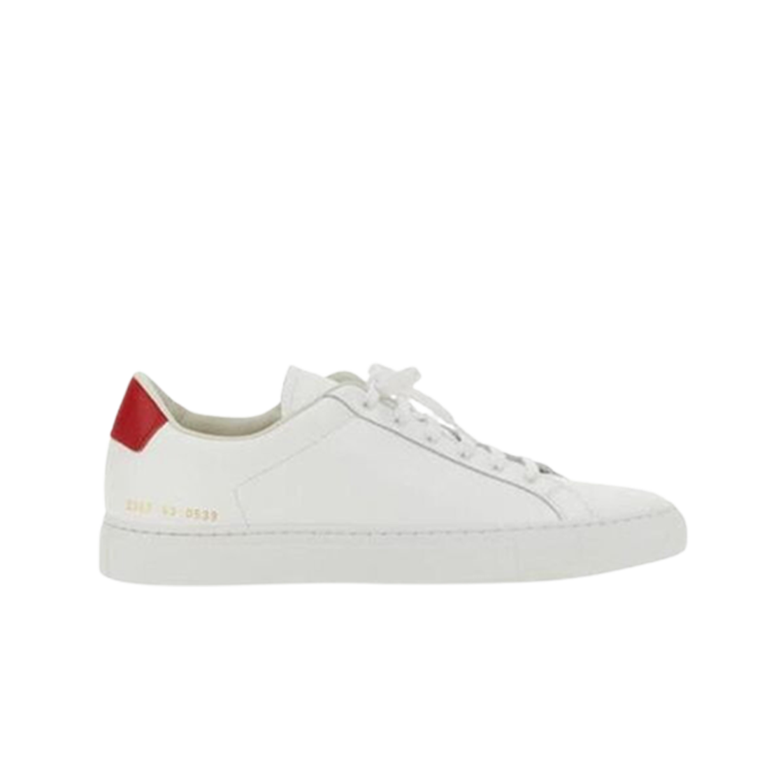 커먼 프로젝트 아킬레스 레트로 로우 화이트 레드(Common Projects Achilles Retro Low White Red)