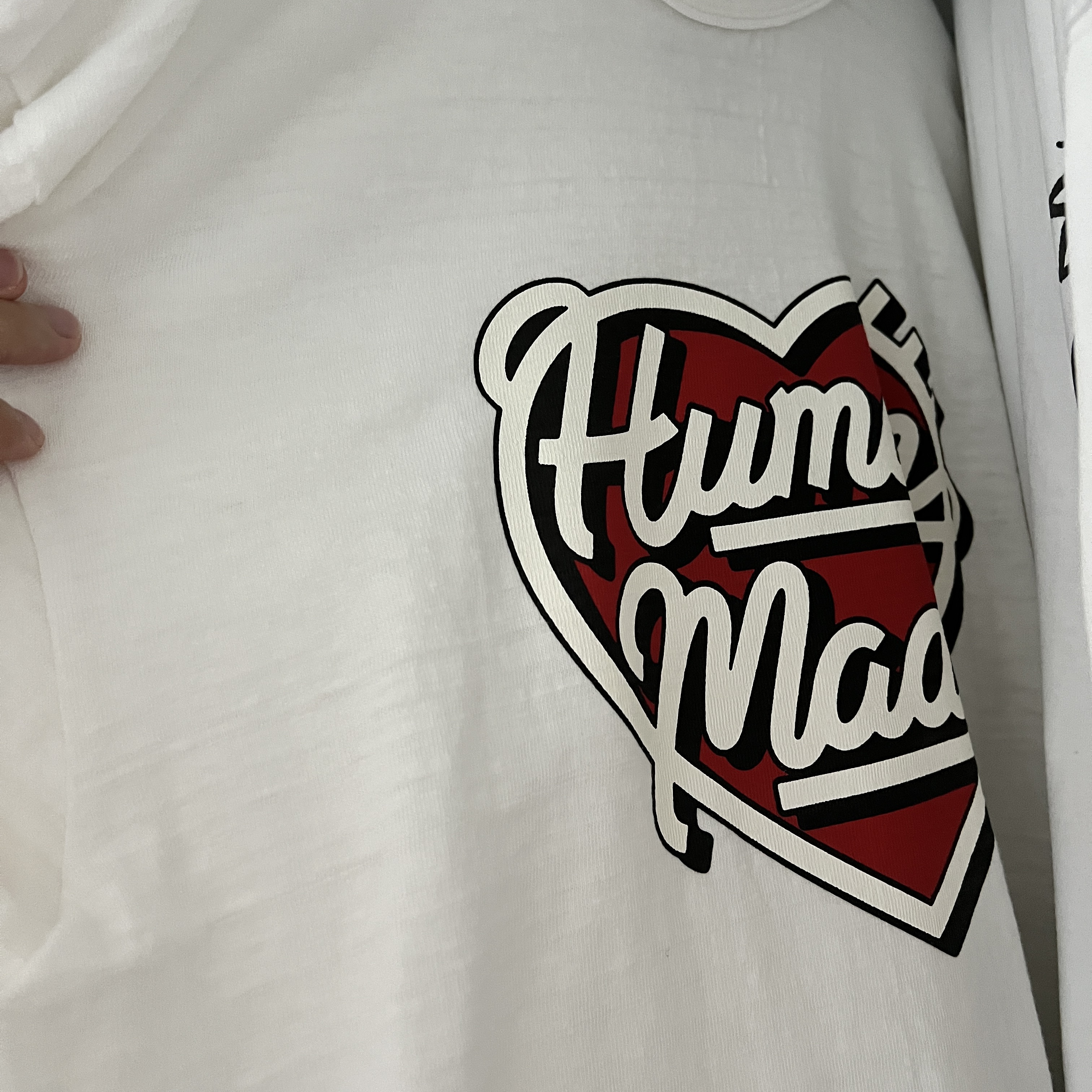 Human Made Graphic T-Shirt #7 White 착용 스타일