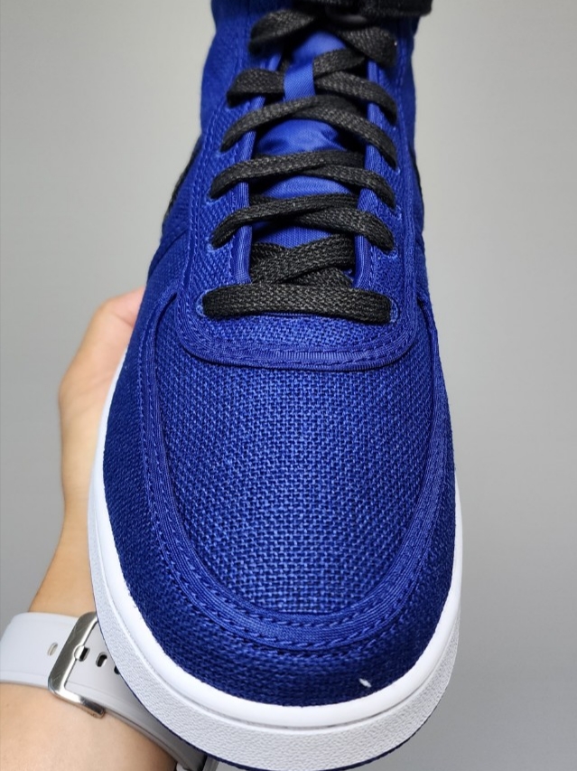 Nike x Stussy Vandal High Deep Royal Blue 착용 스타일