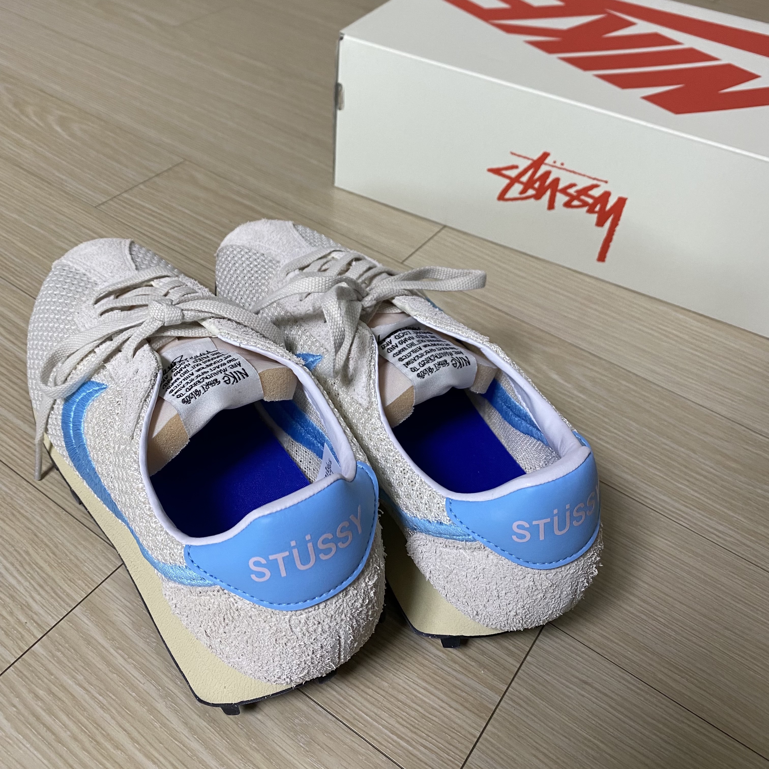 Nike x Stussy LD-1000 SP Phantom Aquarius Blue 착용 스타일 - 3
