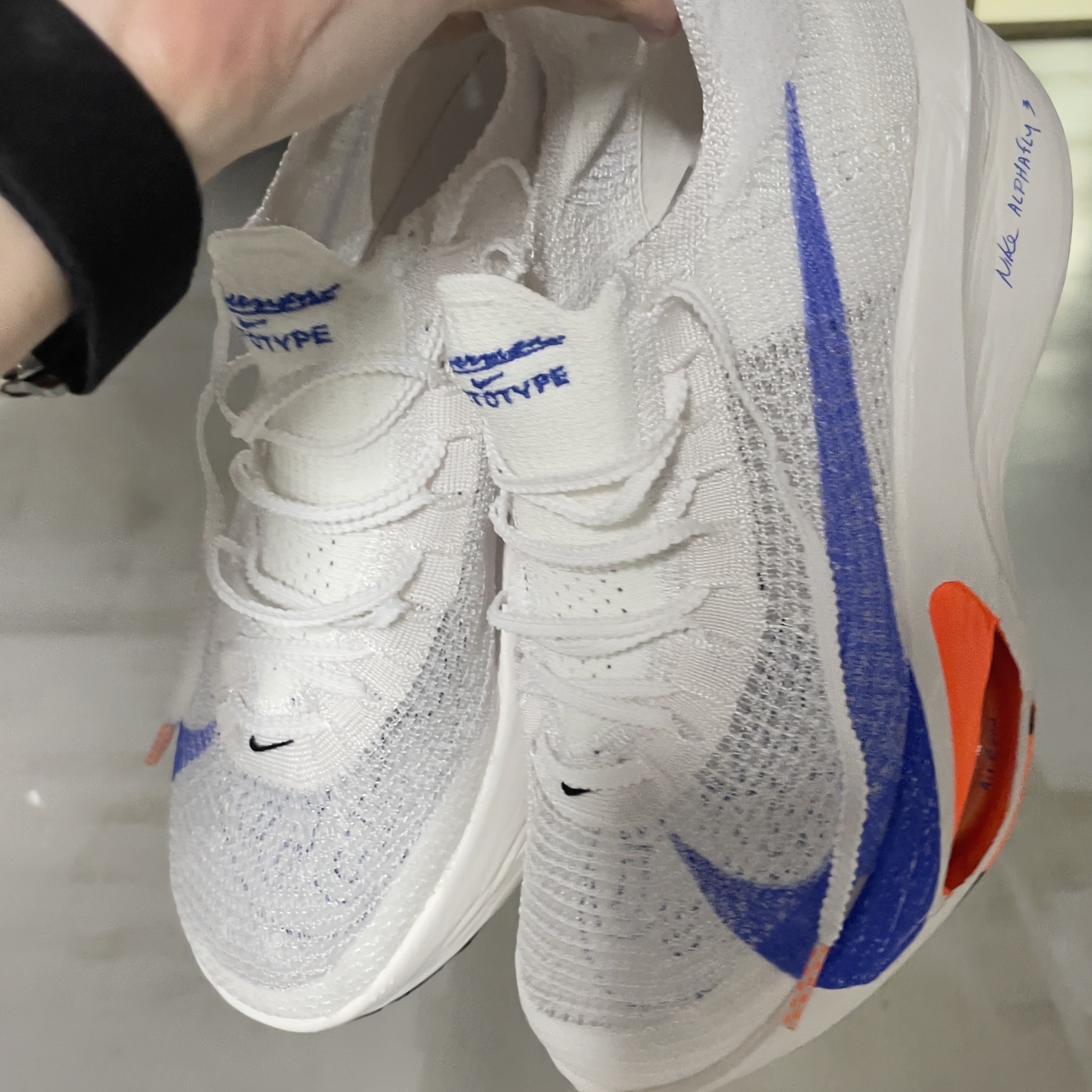 Nike Air Zoom Alphafly Next% 3 Blueprint 착용 스타일
