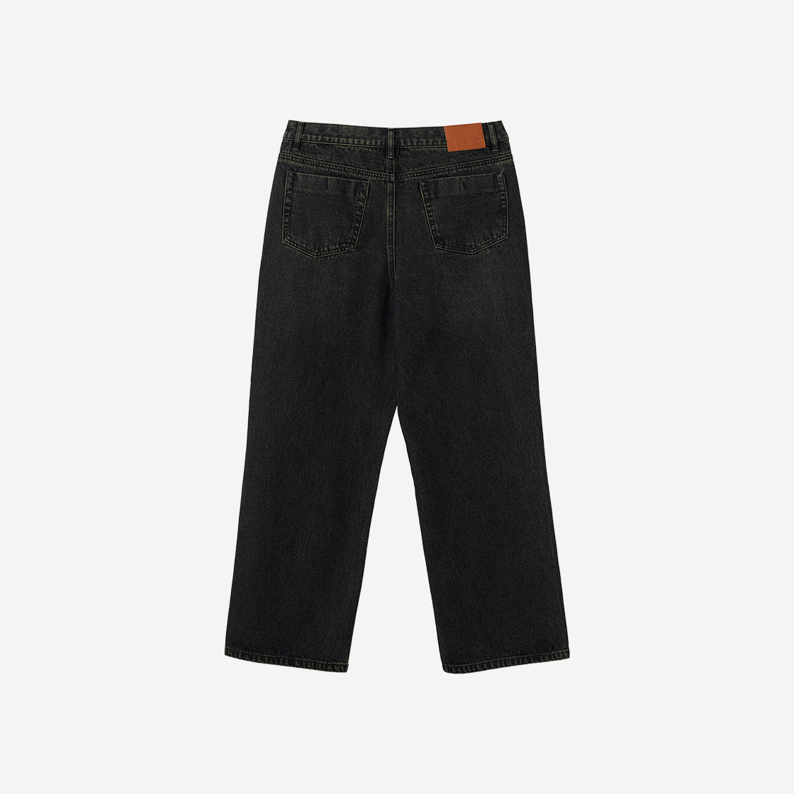 제너럴아이디어 맨 베이직 와이드 데님 팬츠 딥 네이비(General Idea man basic wide denim pants deep navy) - 2