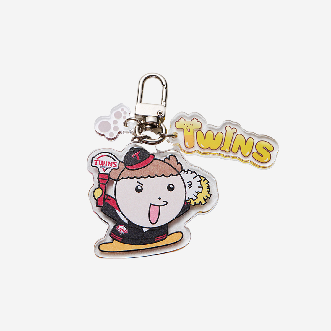 8806153782969 [즉시배송] LG TWINS x Maru is a Puppy Acrylic keyring (Cheering Maru)