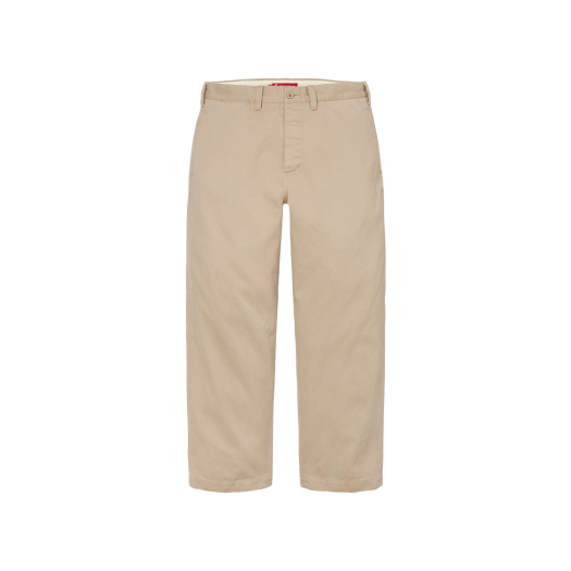슈프림 워시드 헤링본 치노 팬츠 블랙 - 24FW | Supreme | KREAM 슈프림 워시드 헤링본 치노 팬츠 블랙 - 24FW | Supreme | KREAM