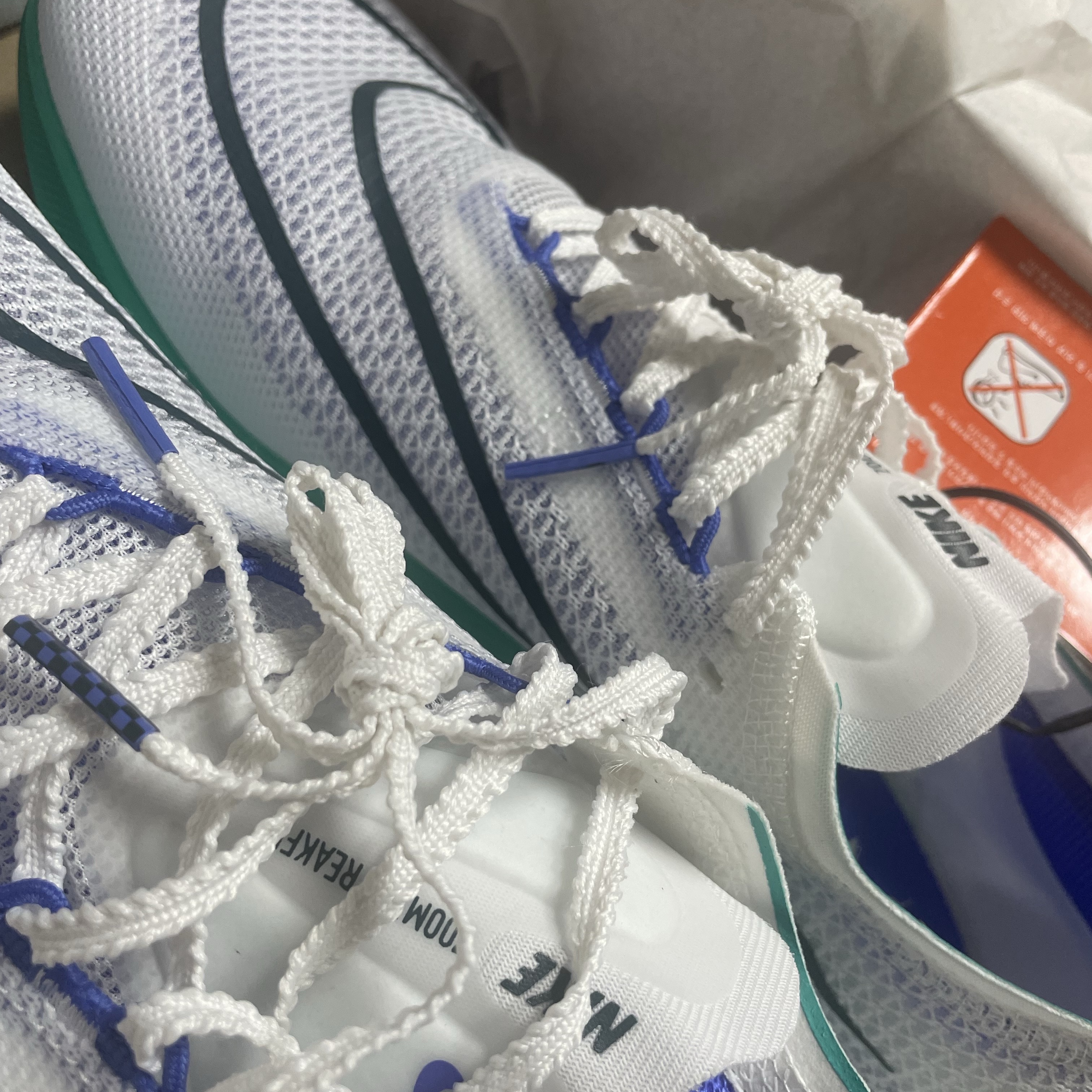 Nike ZoomX Streakfly White Clear Jade 착용 스타일