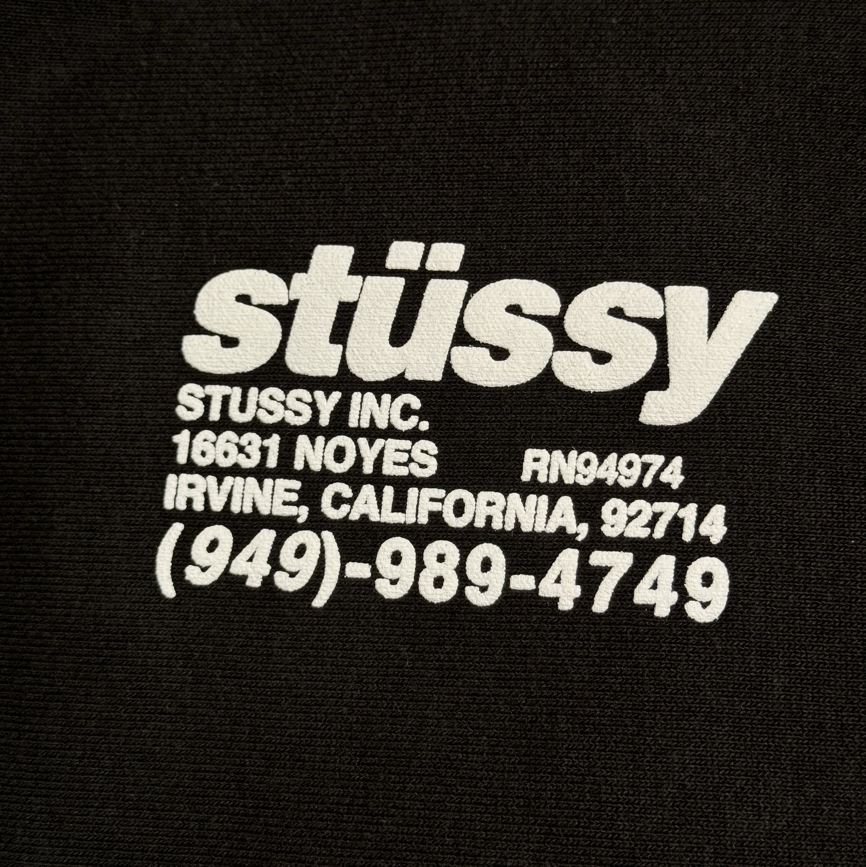 Stussy DNA Zip Hoodie Black 착용 스타일 - 4