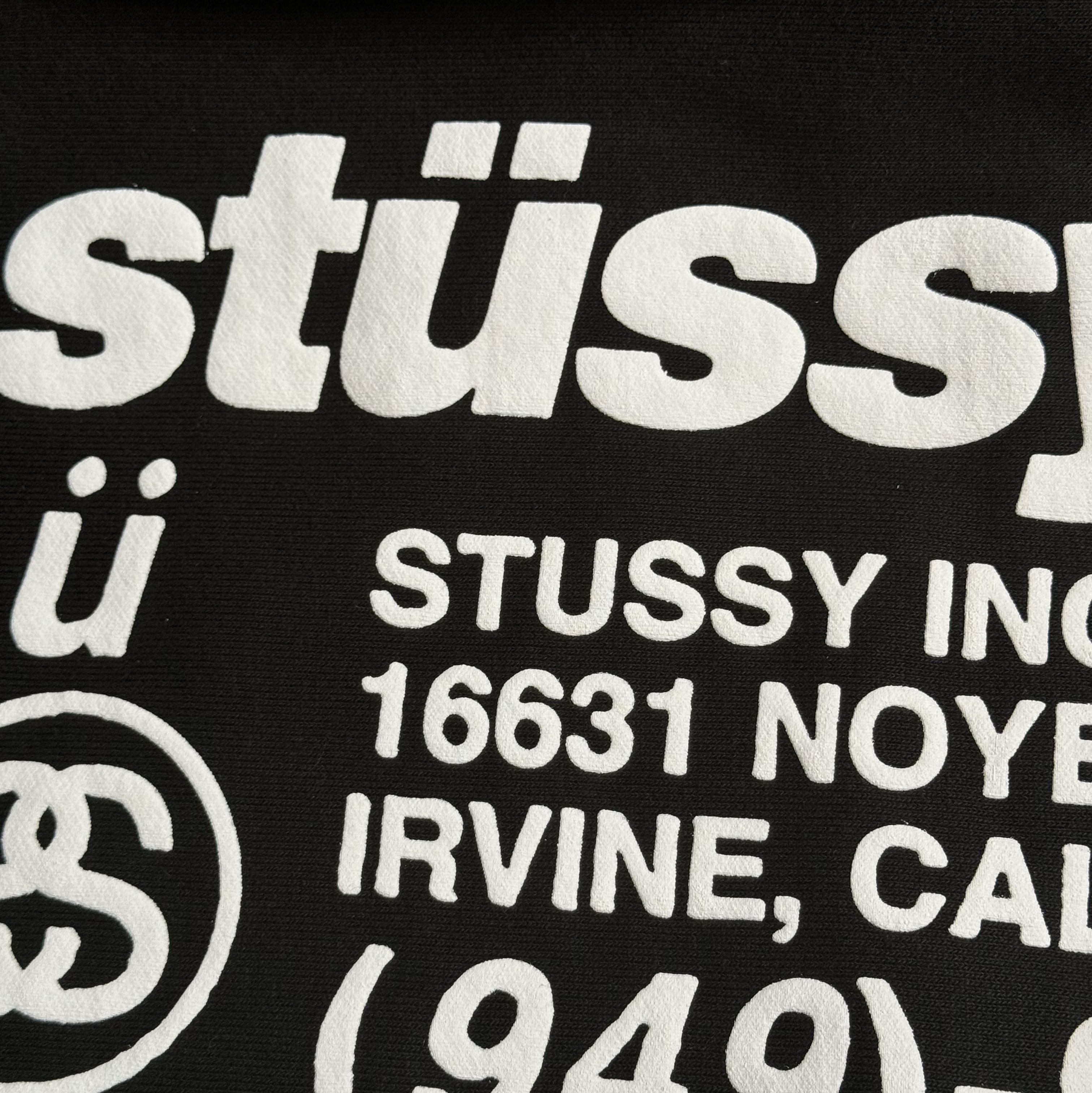Stussy DNA Zip Hoodie Black 착용 스타일 - 3