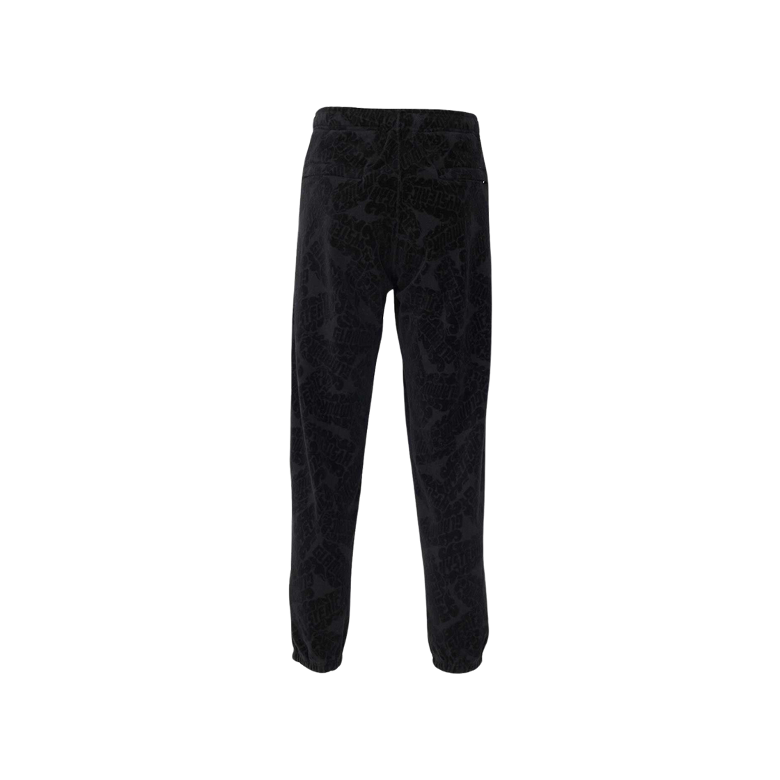 Hysteric Glamour Flame Logo Jacquard Sweatpants Black 상세 이미지 2