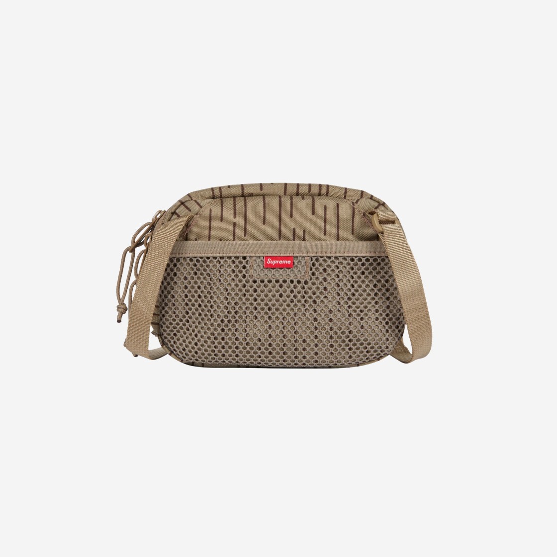 Supreme Mini Side Bag Tan Raindrop - 24FW 상세 이미지 2