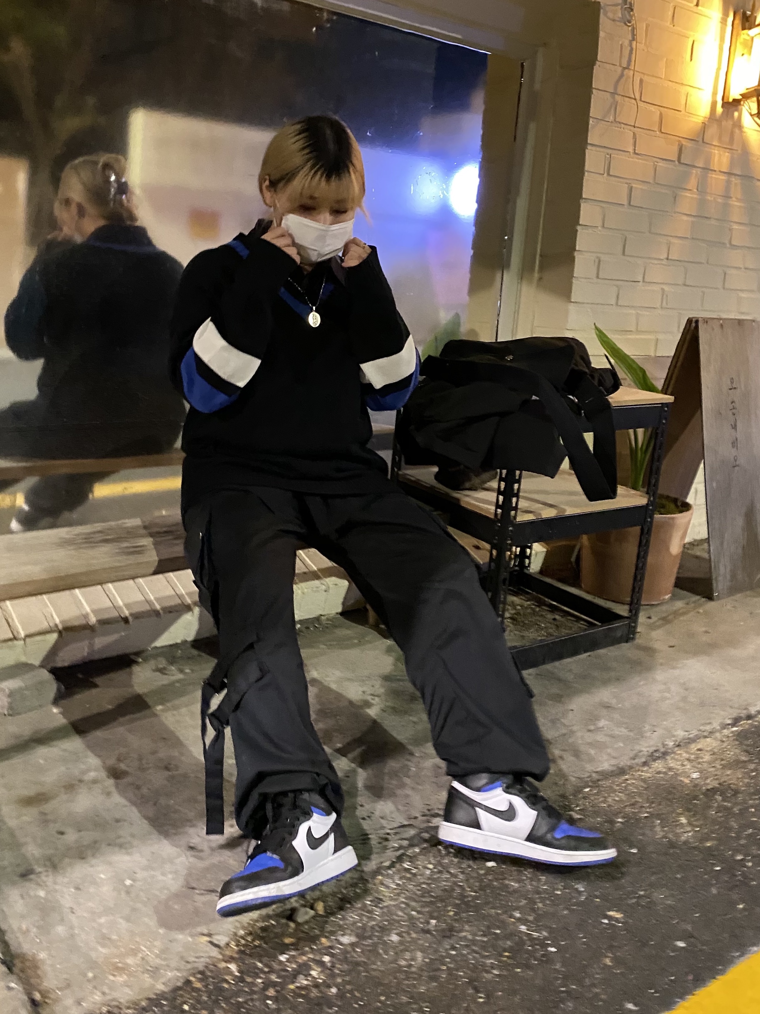 Jordan 1 Retro High OG Royal Toe 착용 스타일