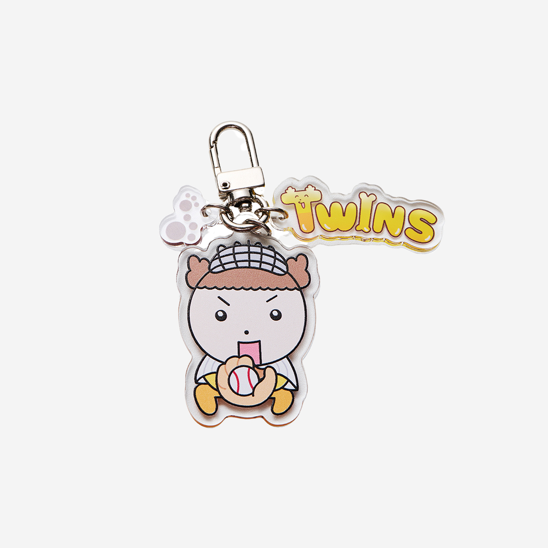 [즉시배송] LG트윈스 x 마루는강쥐 아크릴키링 (포수마루)([즉시배송] LG TWINS x Maru is a Puppy Acrylic keyring (Catcher Maru))