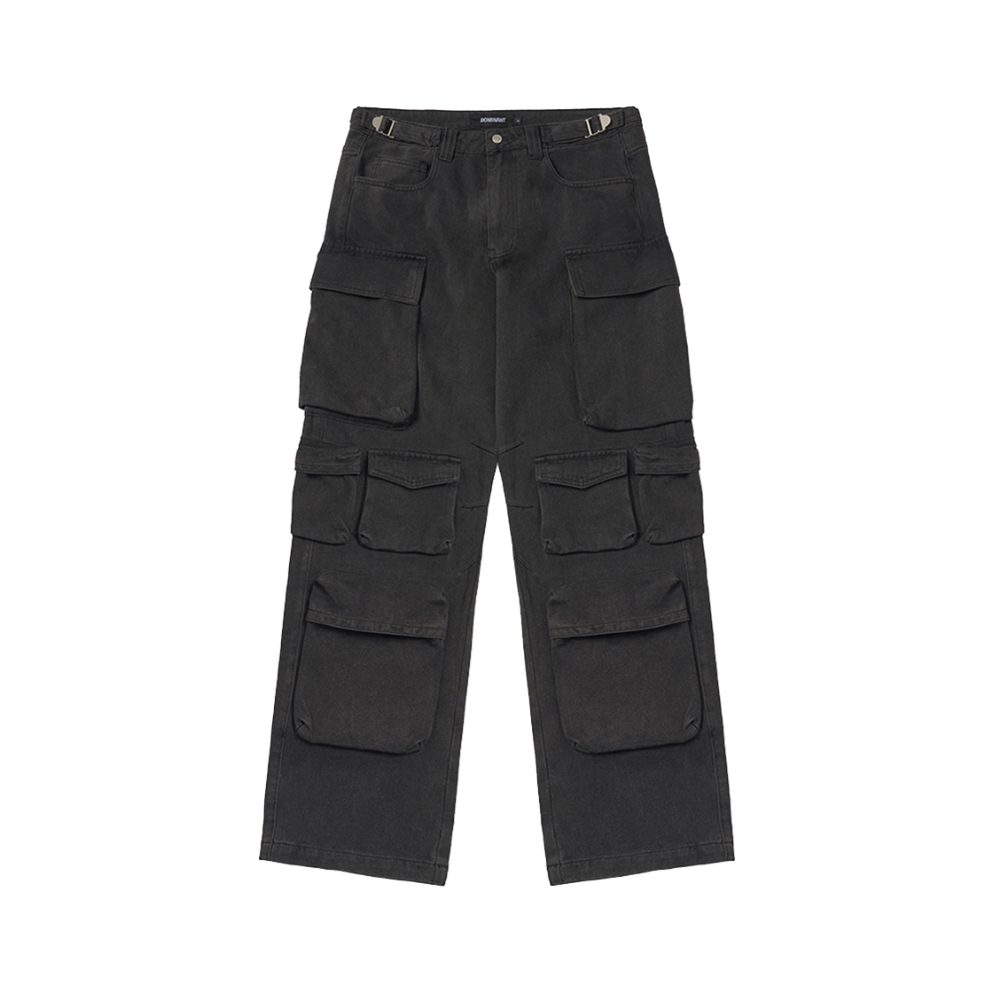 도미넌트 데님 텐 포켓 카고 팬츠 블랙(Dominant Denim Ten Pocket Cargo Pants Black)