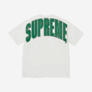 Supreme Cracked Back Arc S/S Top White - 24FW