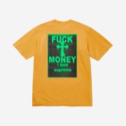 Supreme Fuck Money T-Shirt Mustard - 24FW