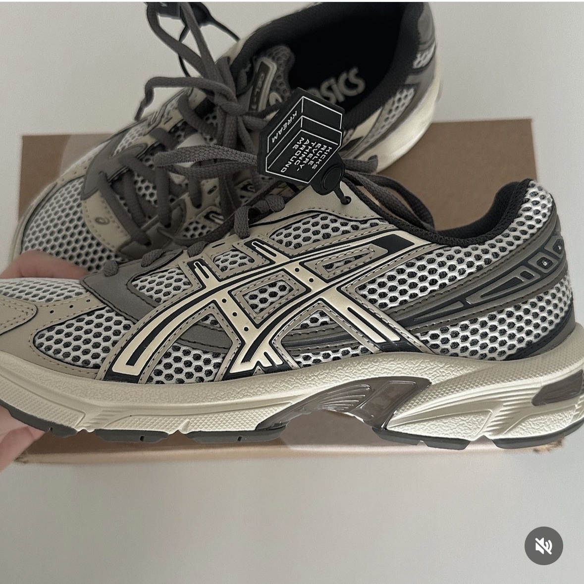 Asics Gel-1130 Birch Dark Taupe - Korea Exclusive 착용 스타일 - 7