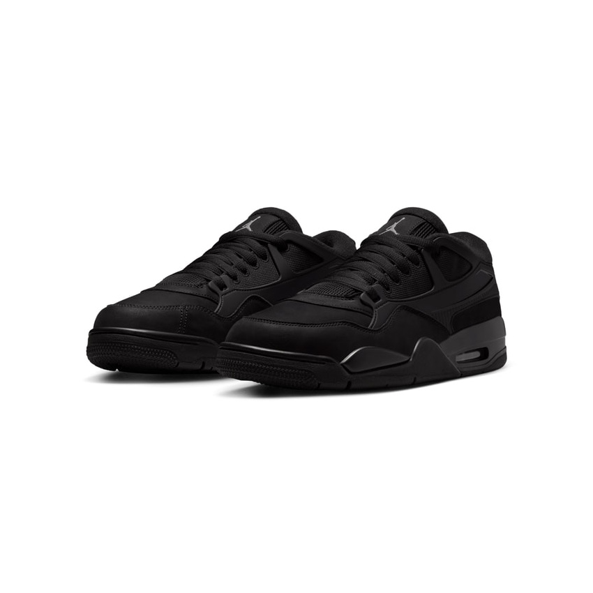 Jordan 4 x Nigel Sylvester RM SP Driveway Grey, Jordan 4 RM Black Light Bone Dark Grey 착용 스타일 - 2