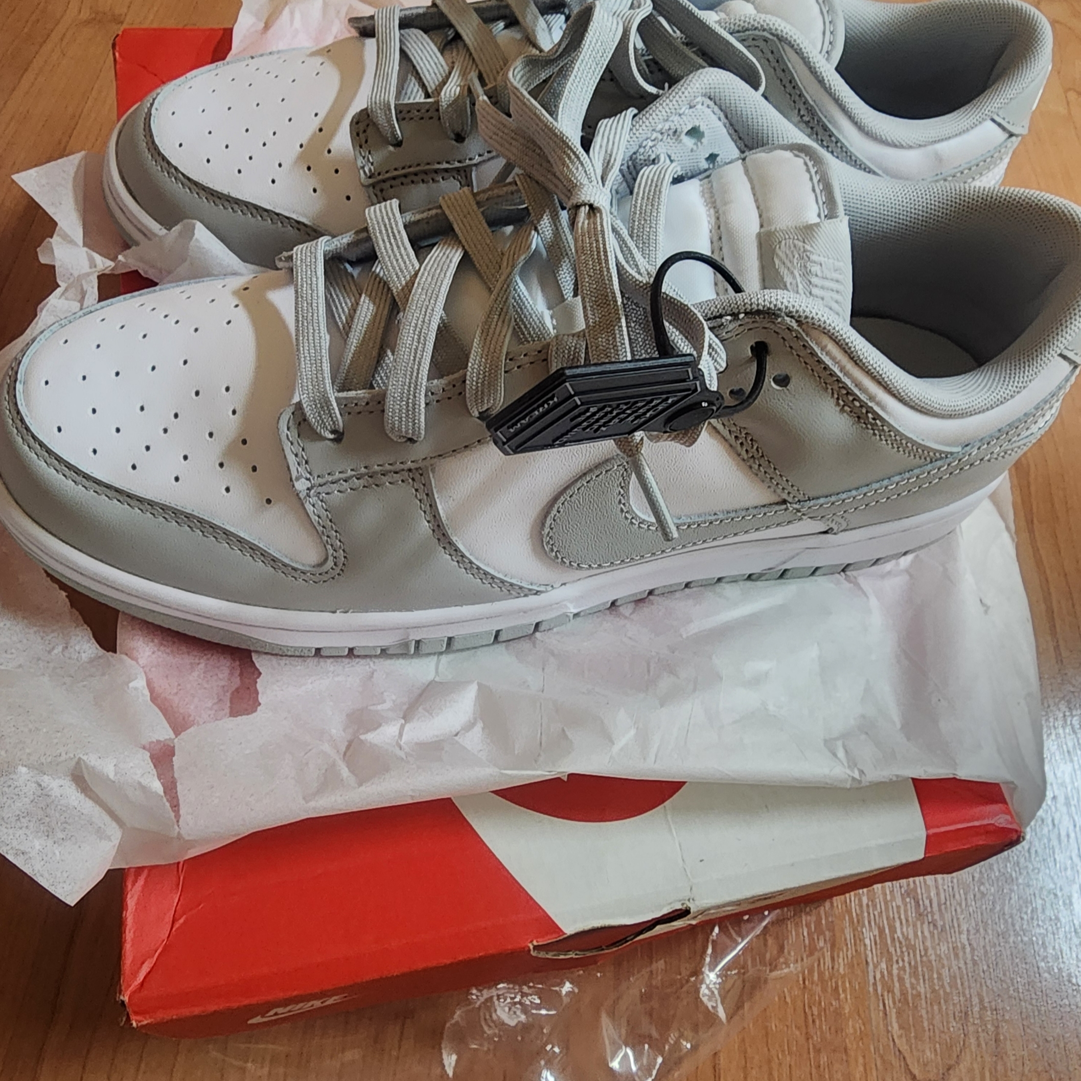 Nike Dunk Low Retro Grey Fog 착용 스타일 - 2