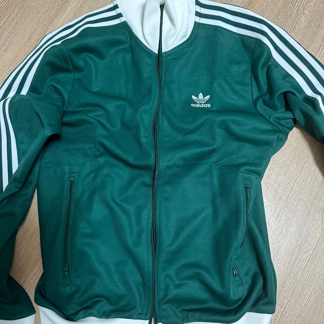 Adidas Adicolor Classics Beckenbauer Track Jacket Collegiate Green - KR Sizing 착용 스타일