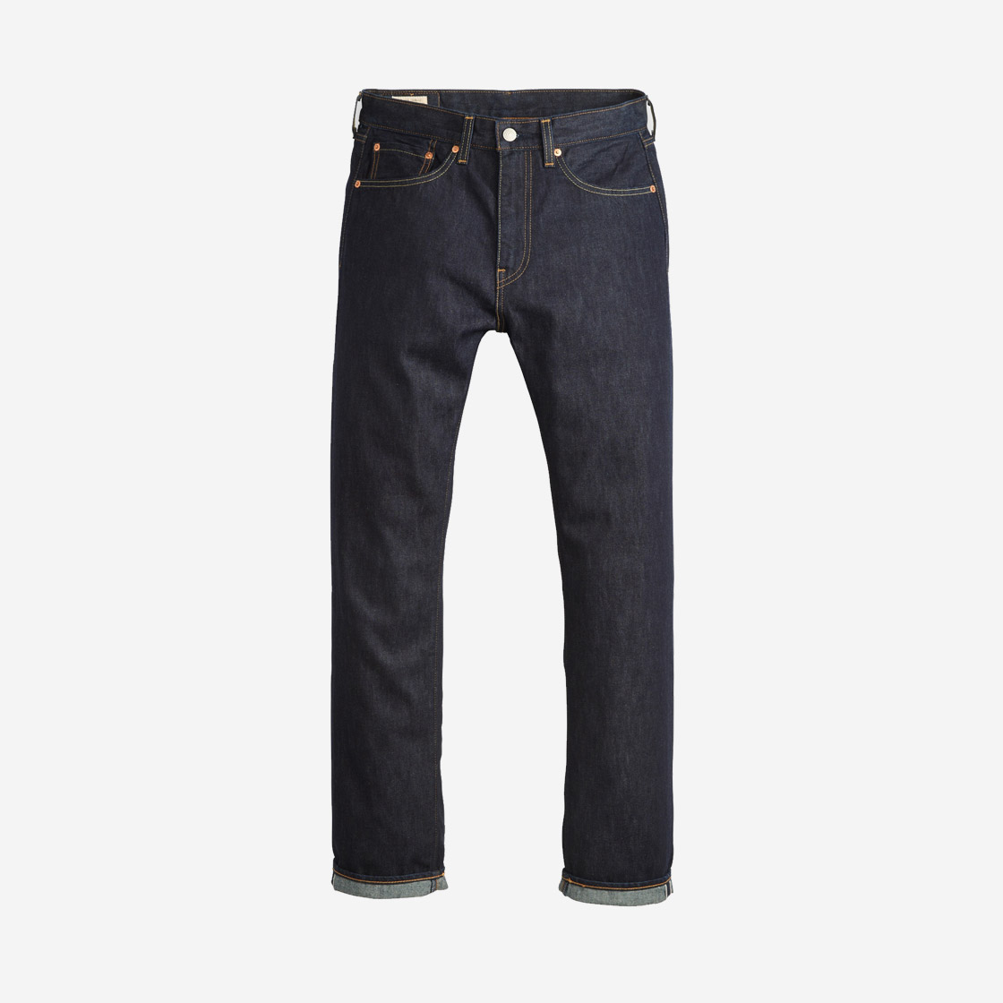 00505-2976 Levi's 505 Regular Selvedge Jeans Dark Indigo