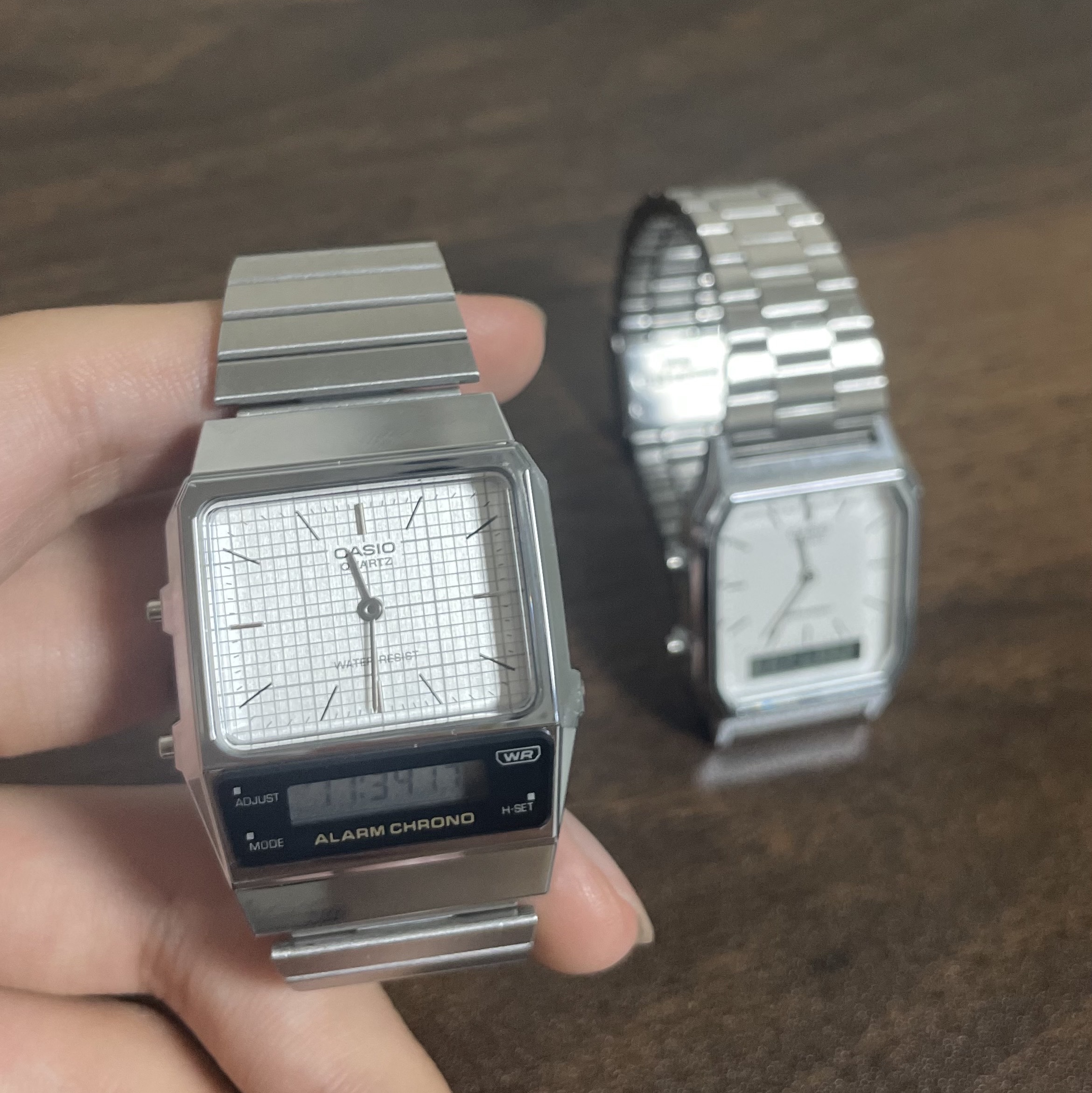 Casio AQ-800E-7ADF 착용 스타일 - 1