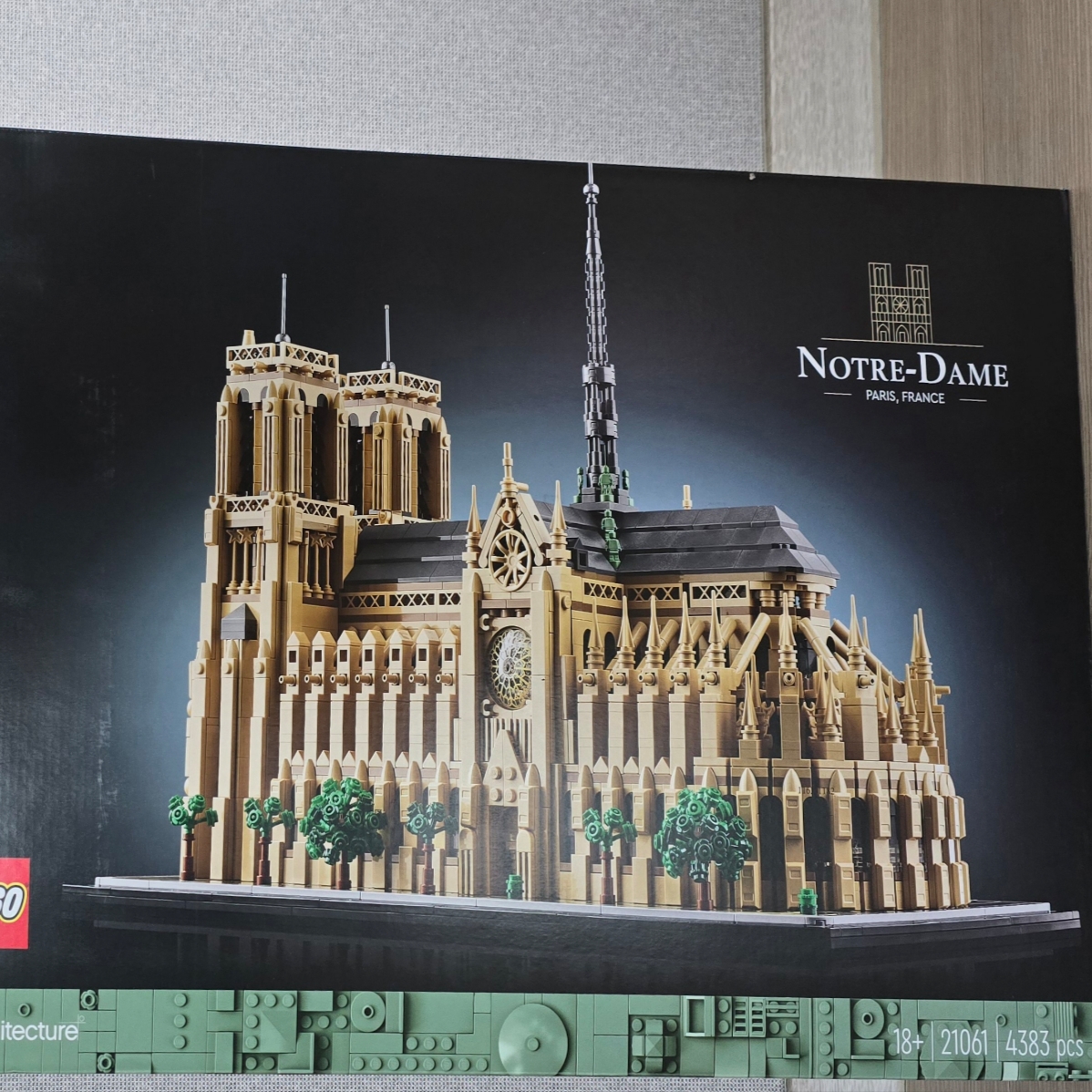 Lego Architecture Notre-Dame de Paris 착용 스타일