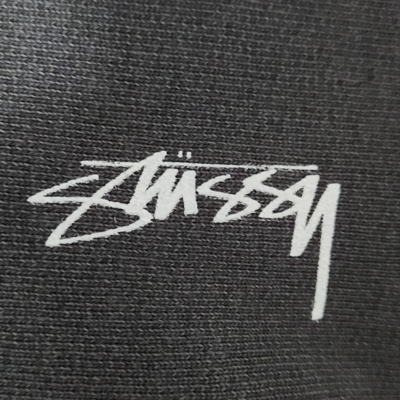Stussy Basic Zip Hoodie Black 착용 스타일 - 1