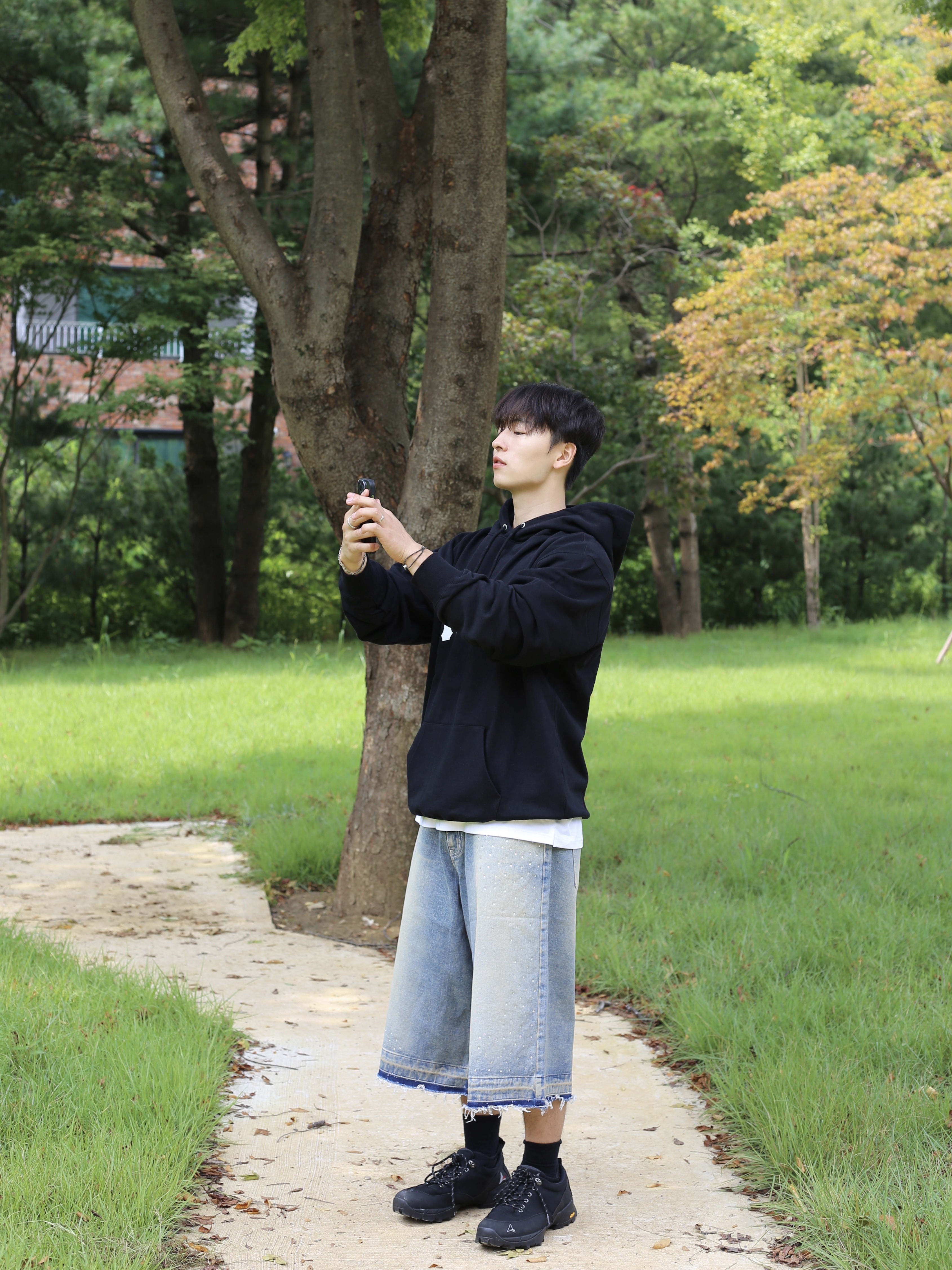 Roa Hiking Neal Black 착용 스타일 - 4