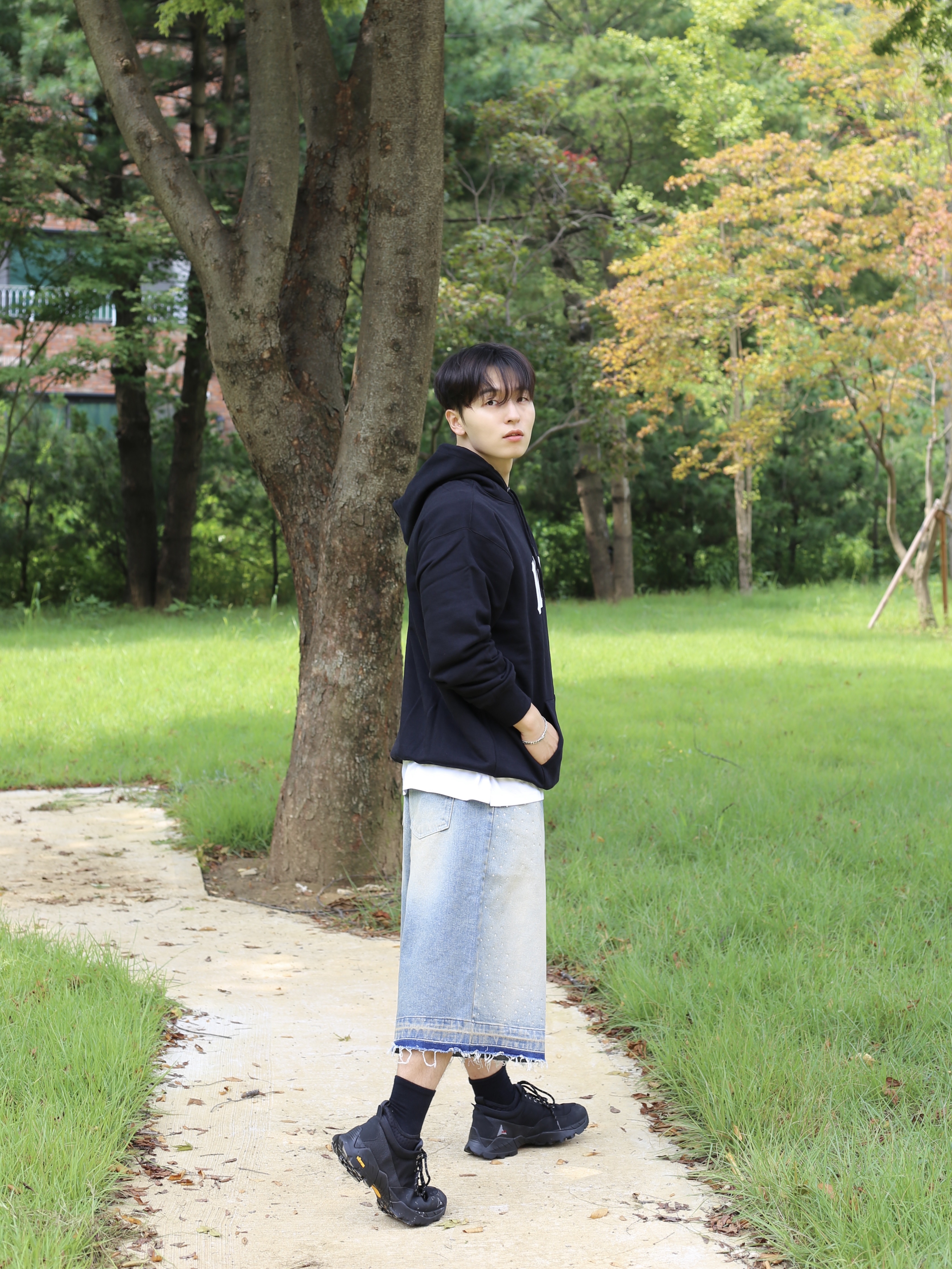 Roa Hiking Neal Black 착용 스타일 - 3
