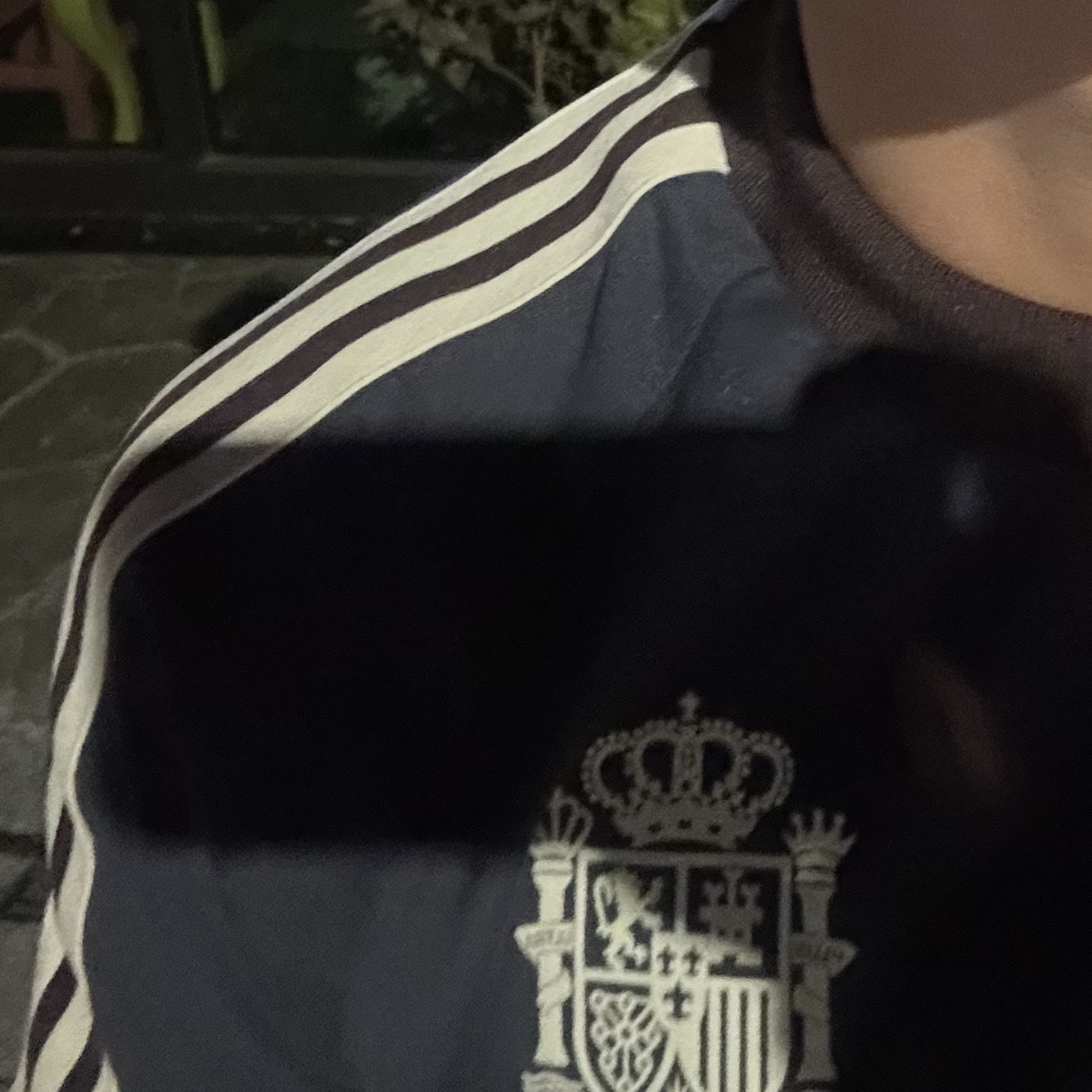 Adidas Spain Adicolor Classics 3-Stripes T-Shirt Shadow Navy - KR Sizing 착용 스타일
