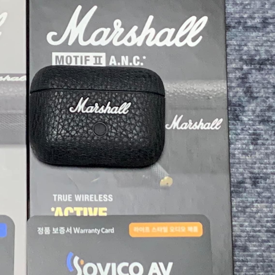 [7% 적립] Marshall Motif II A.N.C Black (Sovico AV Ver.) 착용 스타일