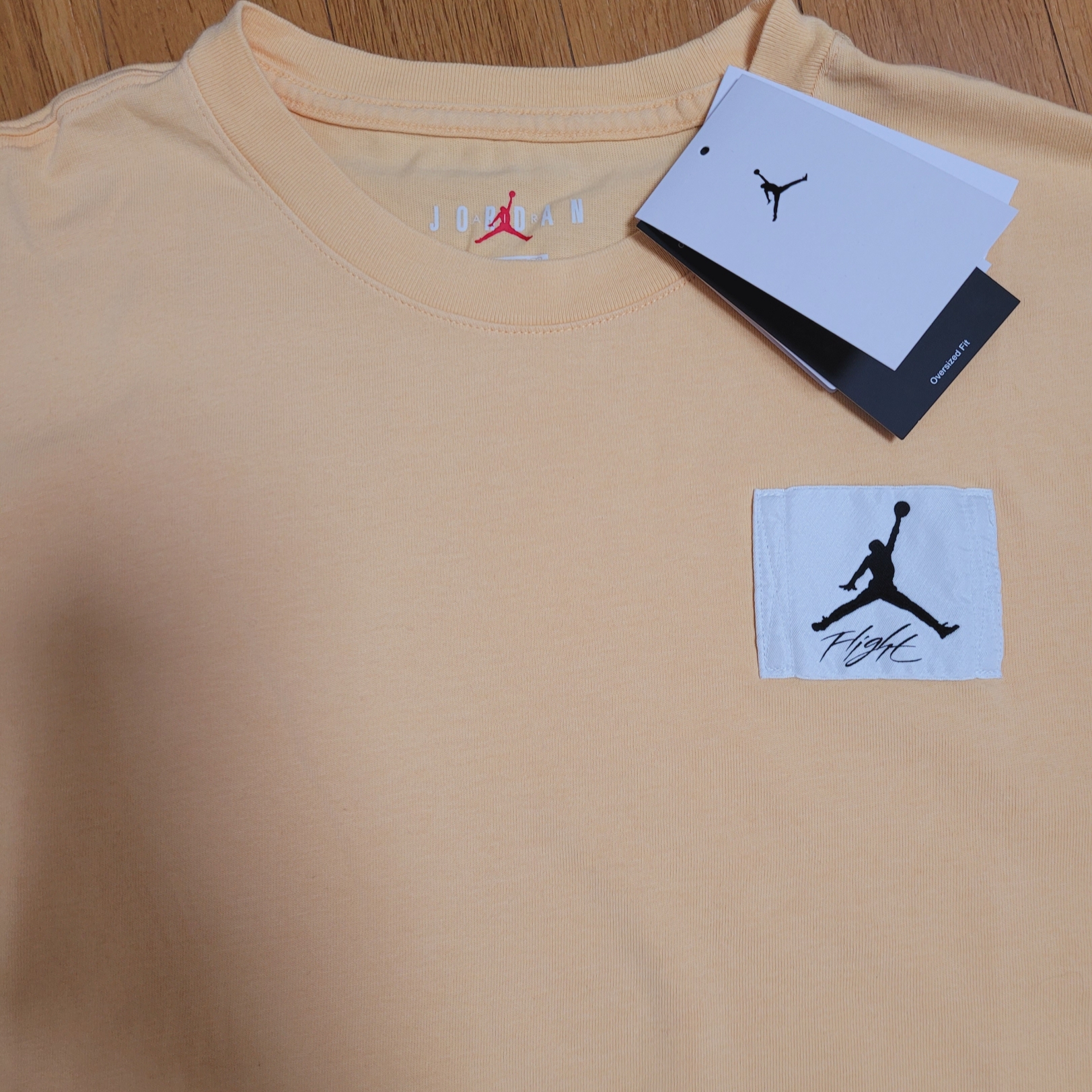 Jordan Flight Essentials Oversized T-Shirts Celestial Gold - Asia 착용 스타일 - 1