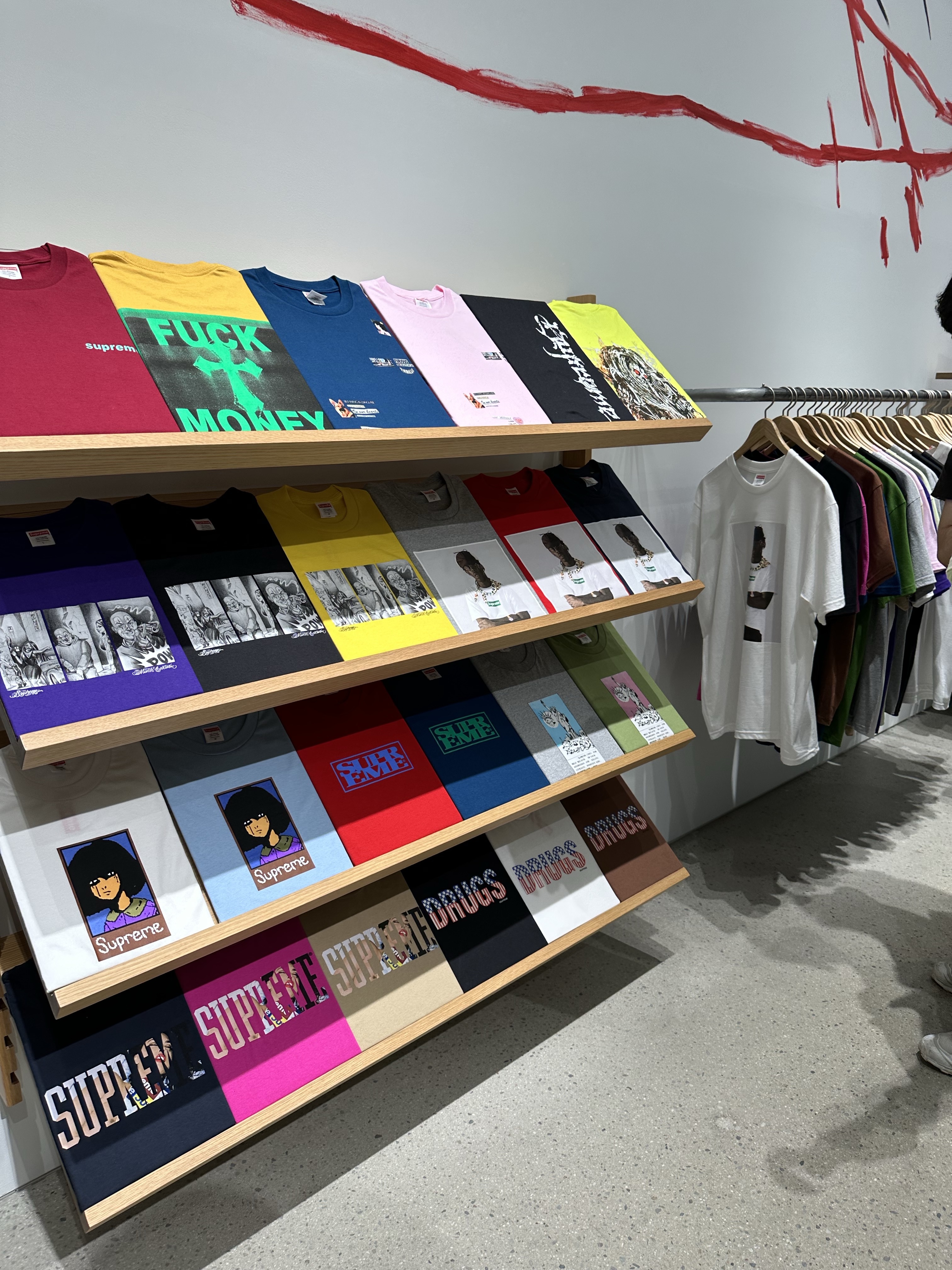 Supreme Tyler The Creator T-Shirt White - 24FW 착용 스타일 - 2