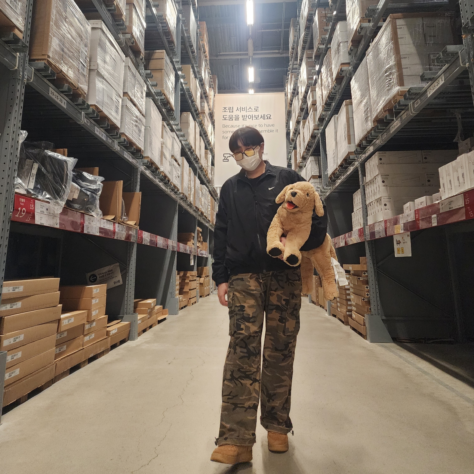 Nike NRG Solo Swoosh Woven Track Jacket Black - Asia, Nike Air Force 1 '07 WB Flax 착용 스타일 - 7