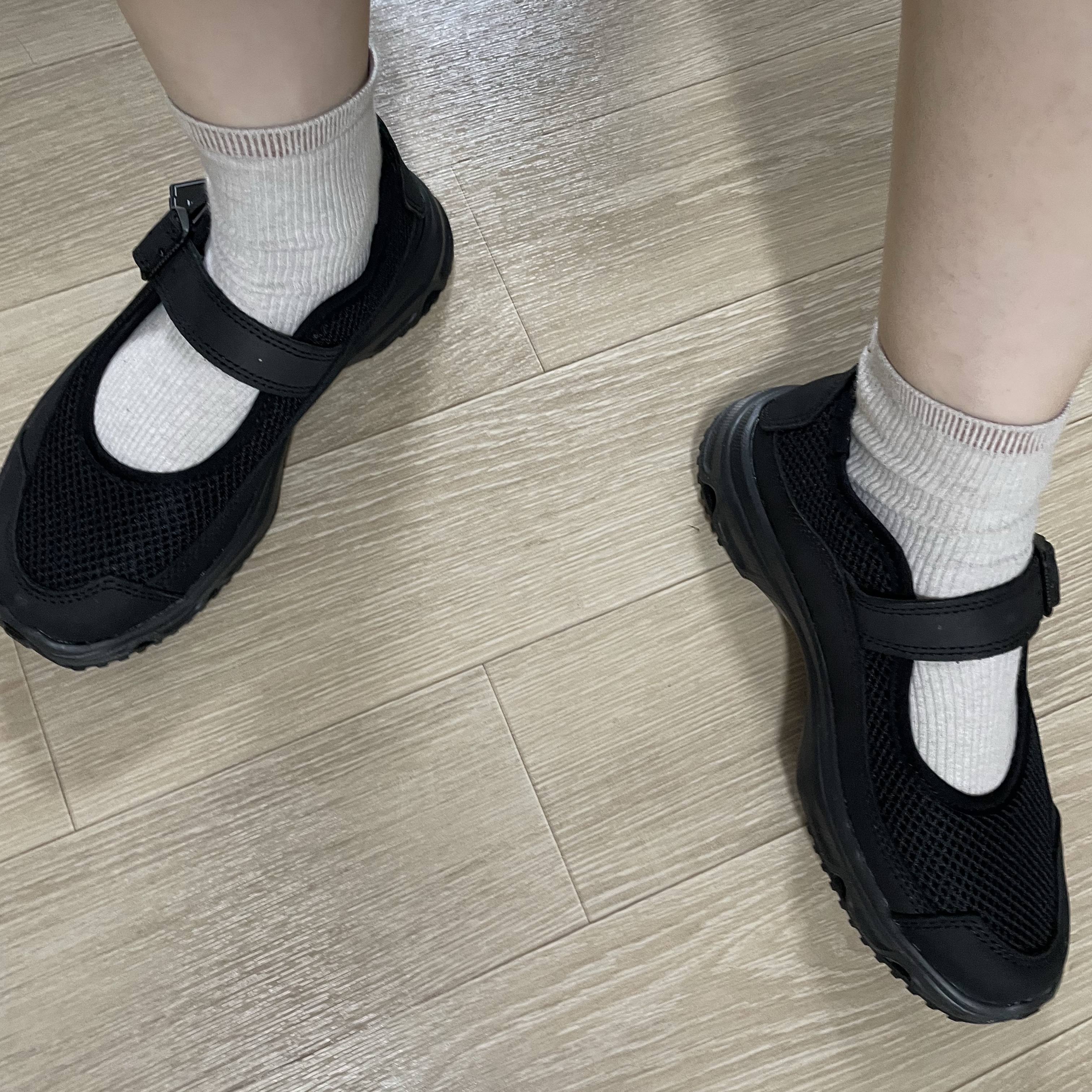 Salomon RX Marie Jeanne Black 착용 스타일 - 1