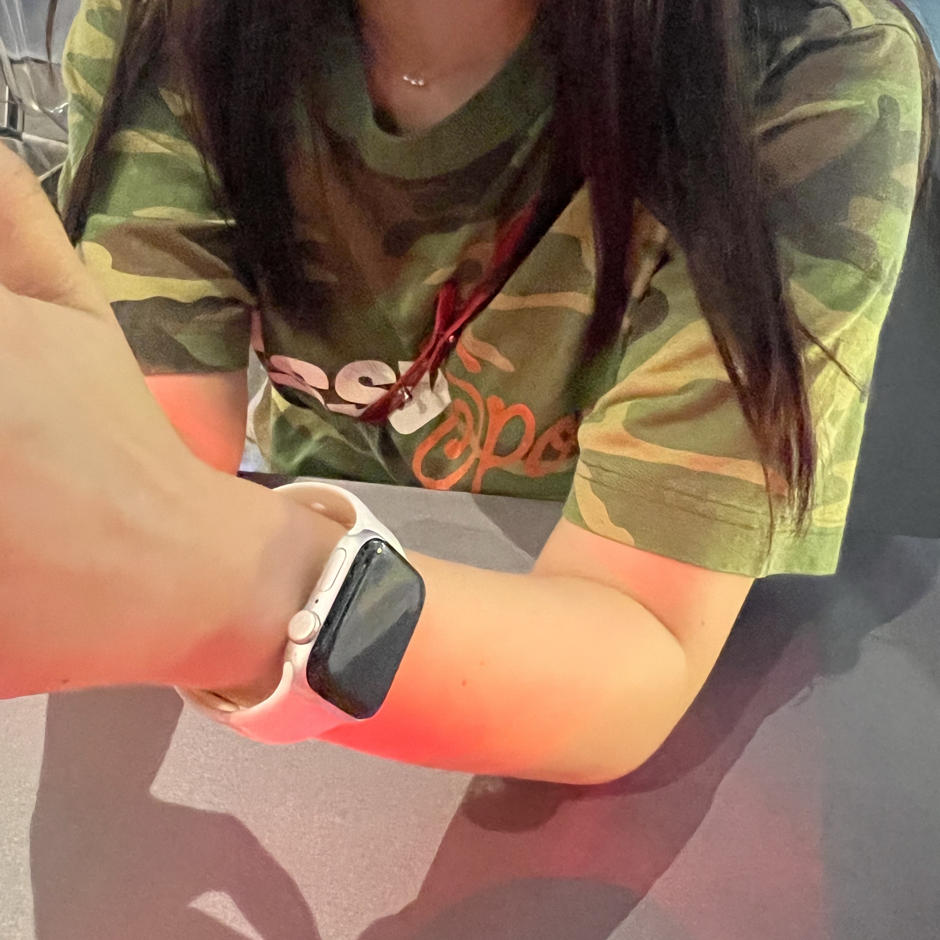 Stussy Sport Script T-Shirt Camo 착용 스타일
