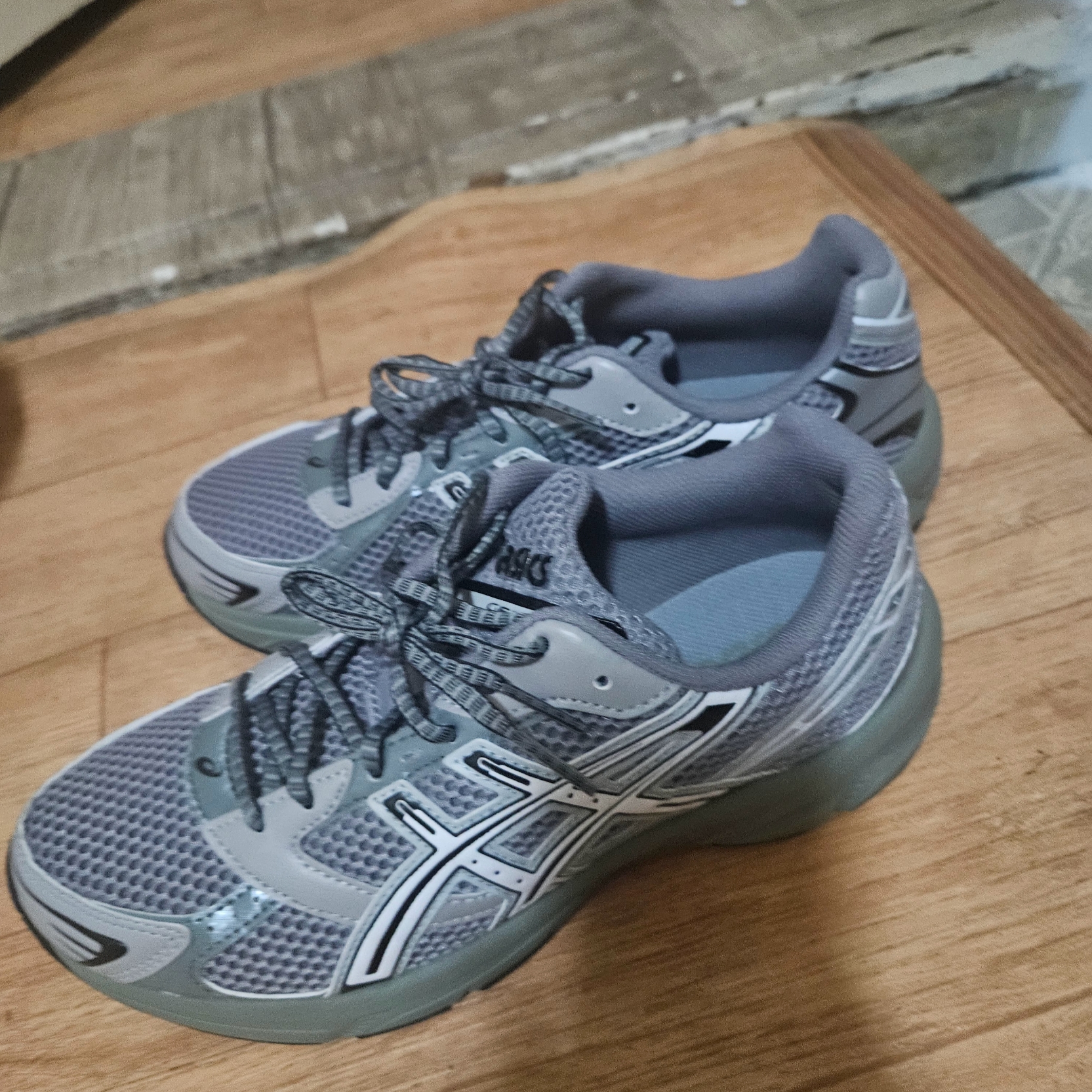 Asics Gel-1130 Wild Dove White - Folder Exclusive 착용 스타일 - 1