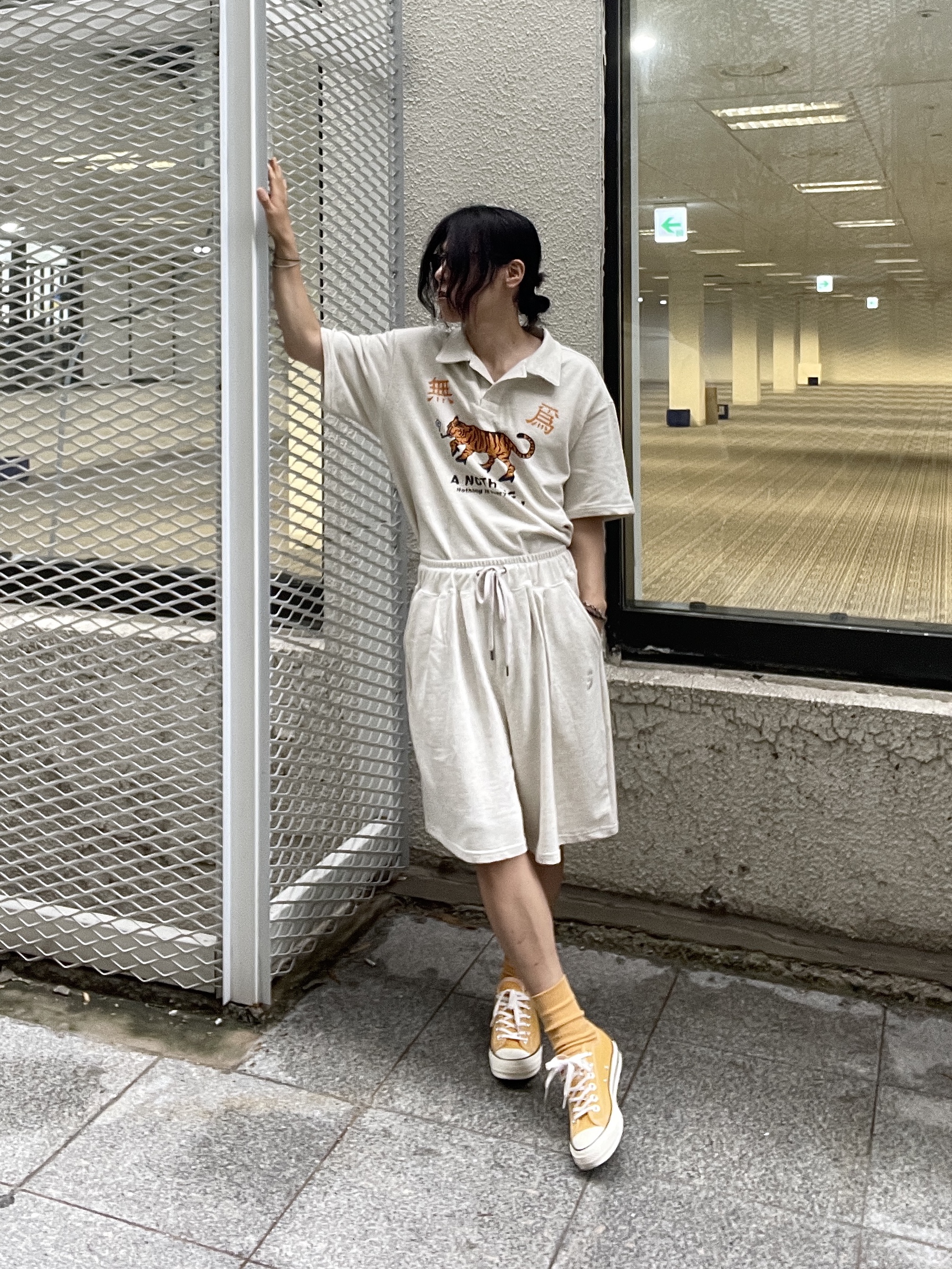 Converse Chuck 70 Ox Vintage Canvas Dunescape 착용 스타일 - 3