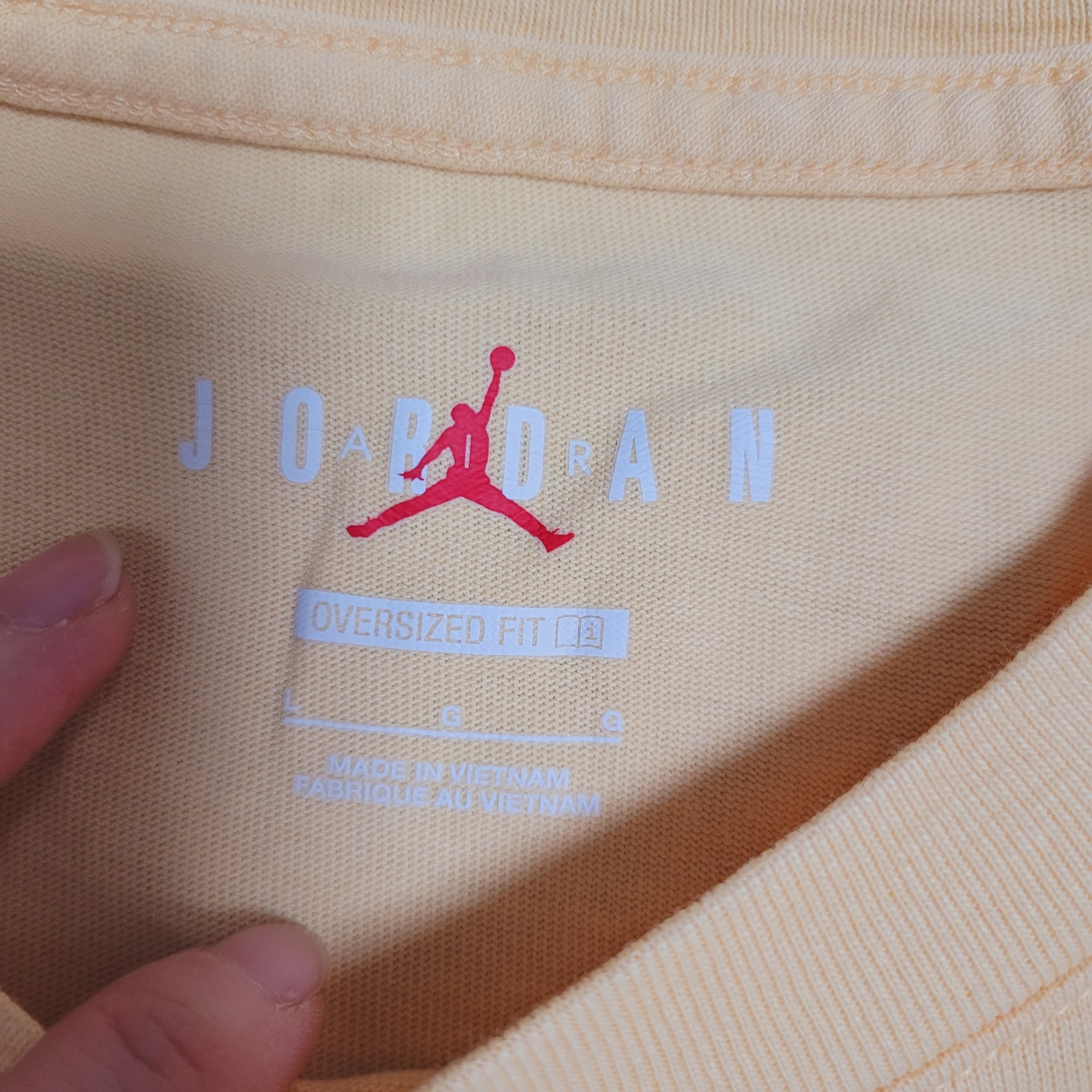 Jordan Flight Essentials Oversized T-Shirts Celestial Gold - Asia 착용 스타일 - 2