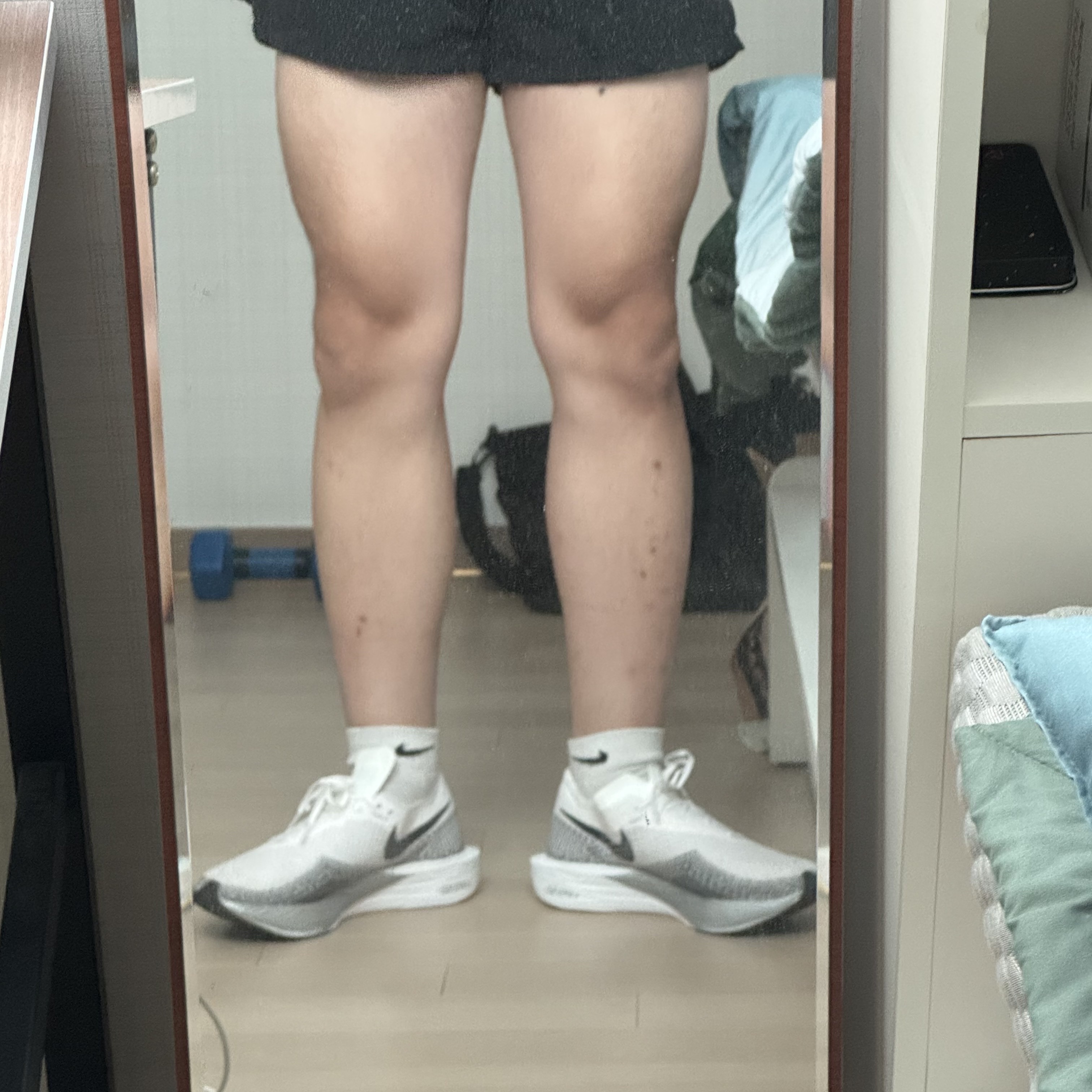 Nike ZoomX Vaporfly Next% 3 White Grey 착용 스타일