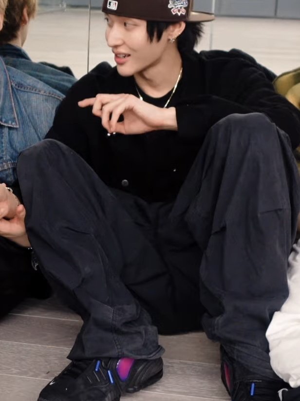 Nike x Ambush Air Adjust Force SP Black and Psychic Purple 착용 스타일