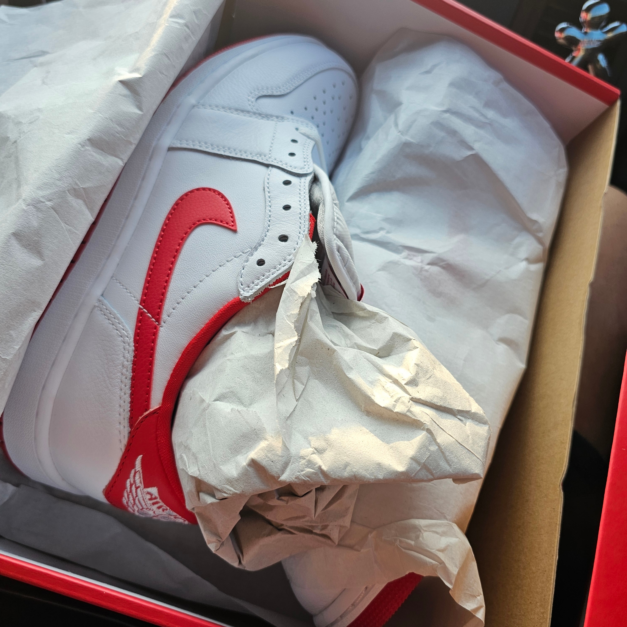 Jordan 1 Retro Low OG University Red 착용 스타일