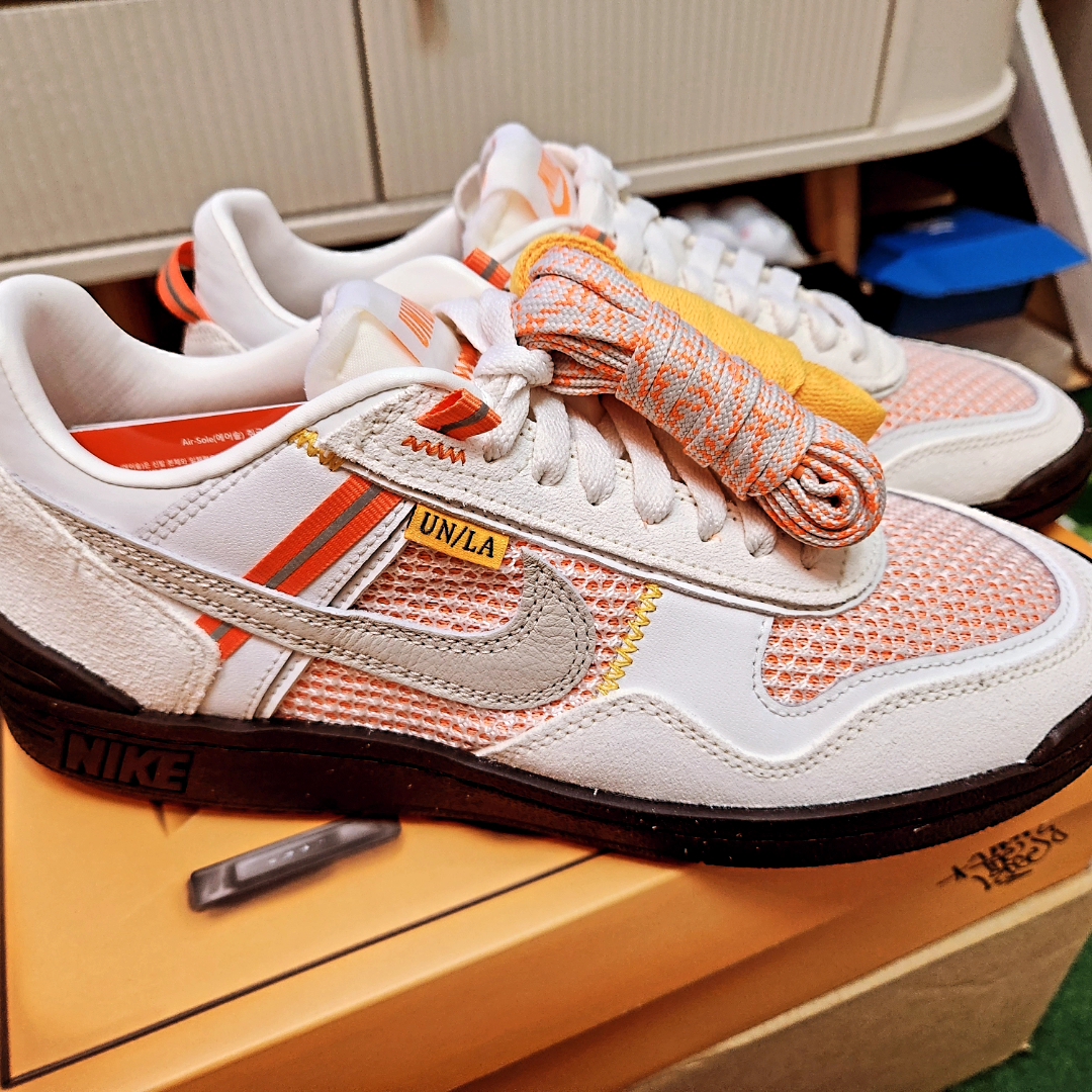 Nike x Union Field General SP Ivory and Light Orewood Brown 착용 스타일 - 7