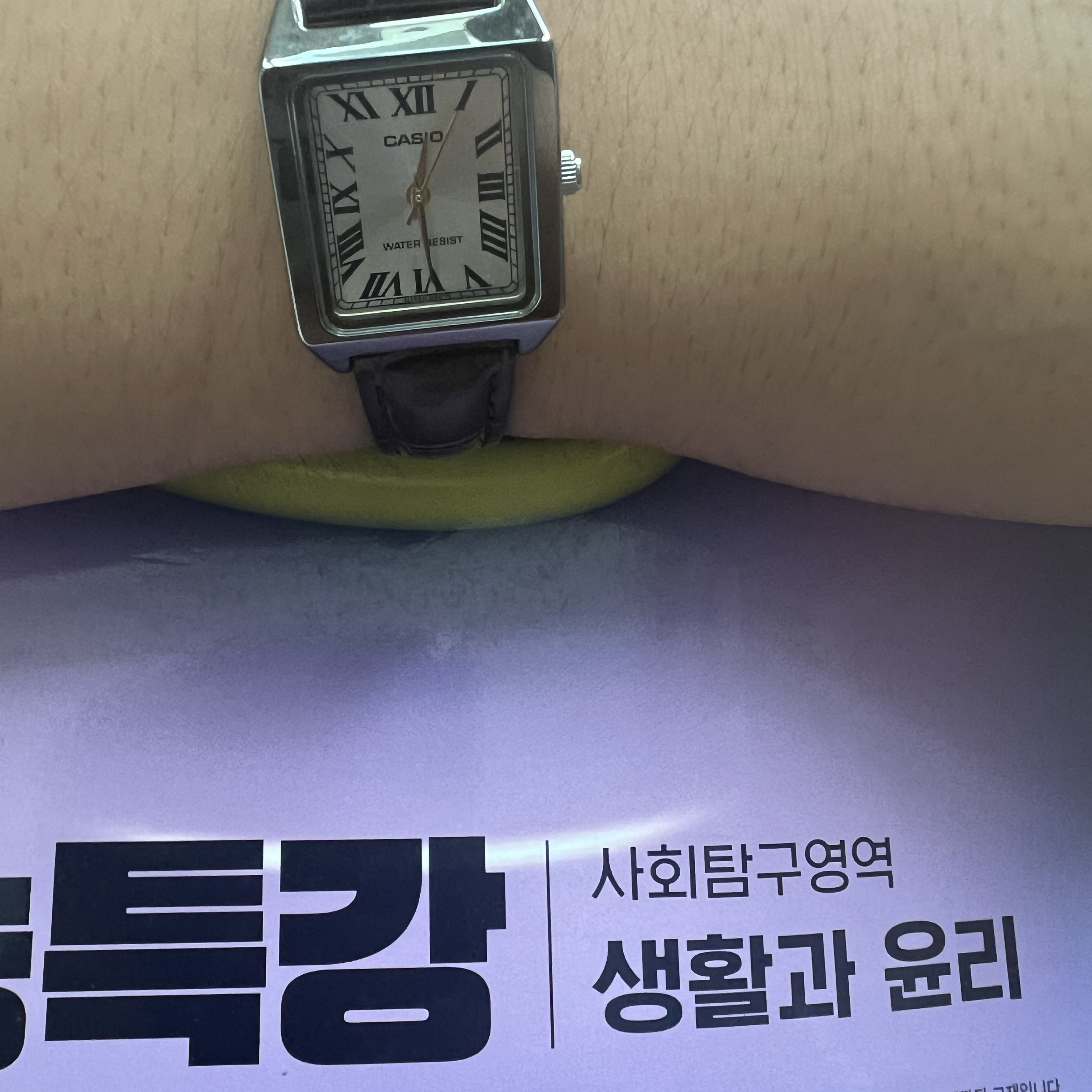 Casio LTP-V007L-9B 착용 스타일