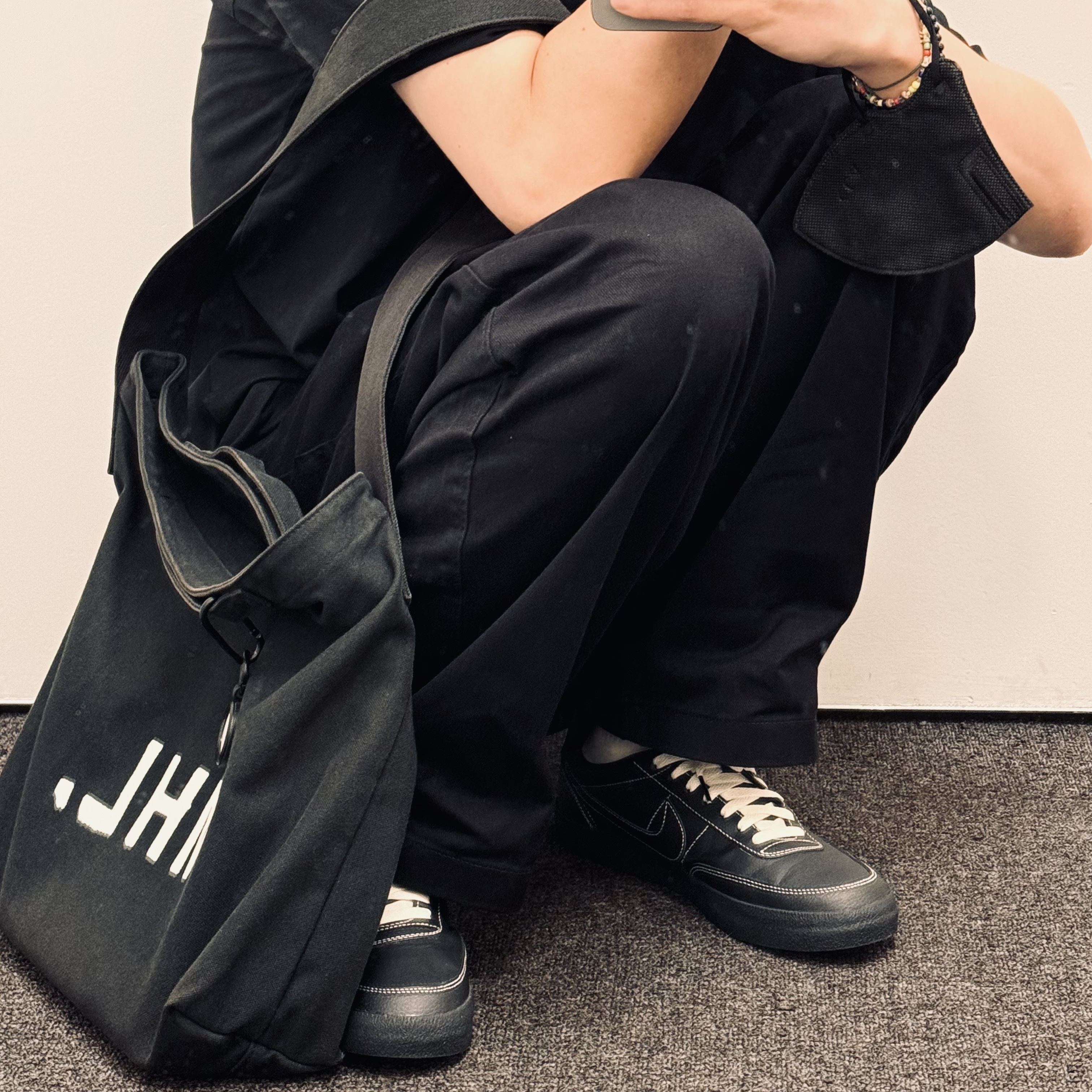 Nike Killshot 2 Black Phantom 착용 스타일 - 5
