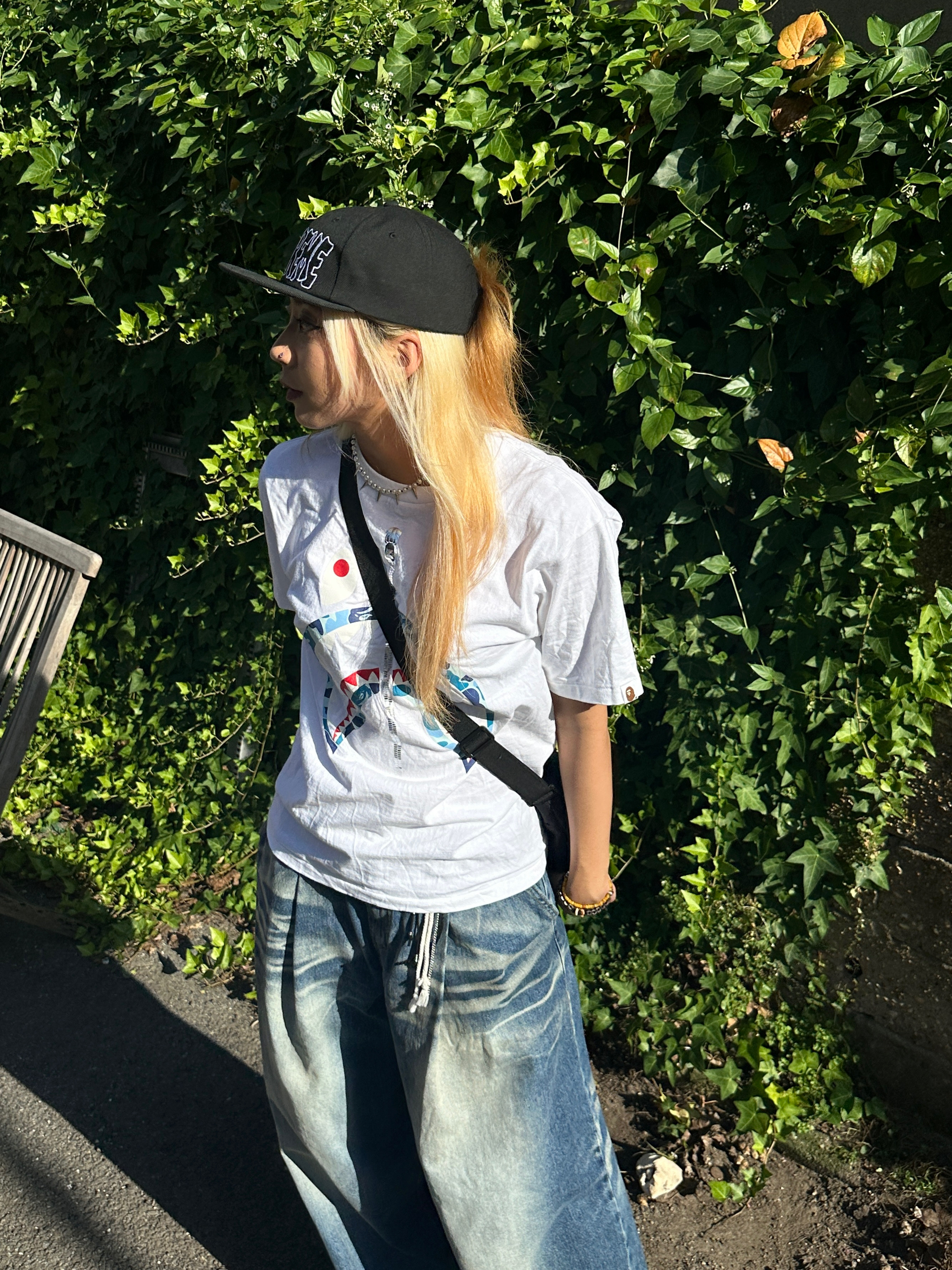 Supreme Creep 6-Panel Black - 24SS, Asics Jog 100 2 Black 착용 스타일 - 6