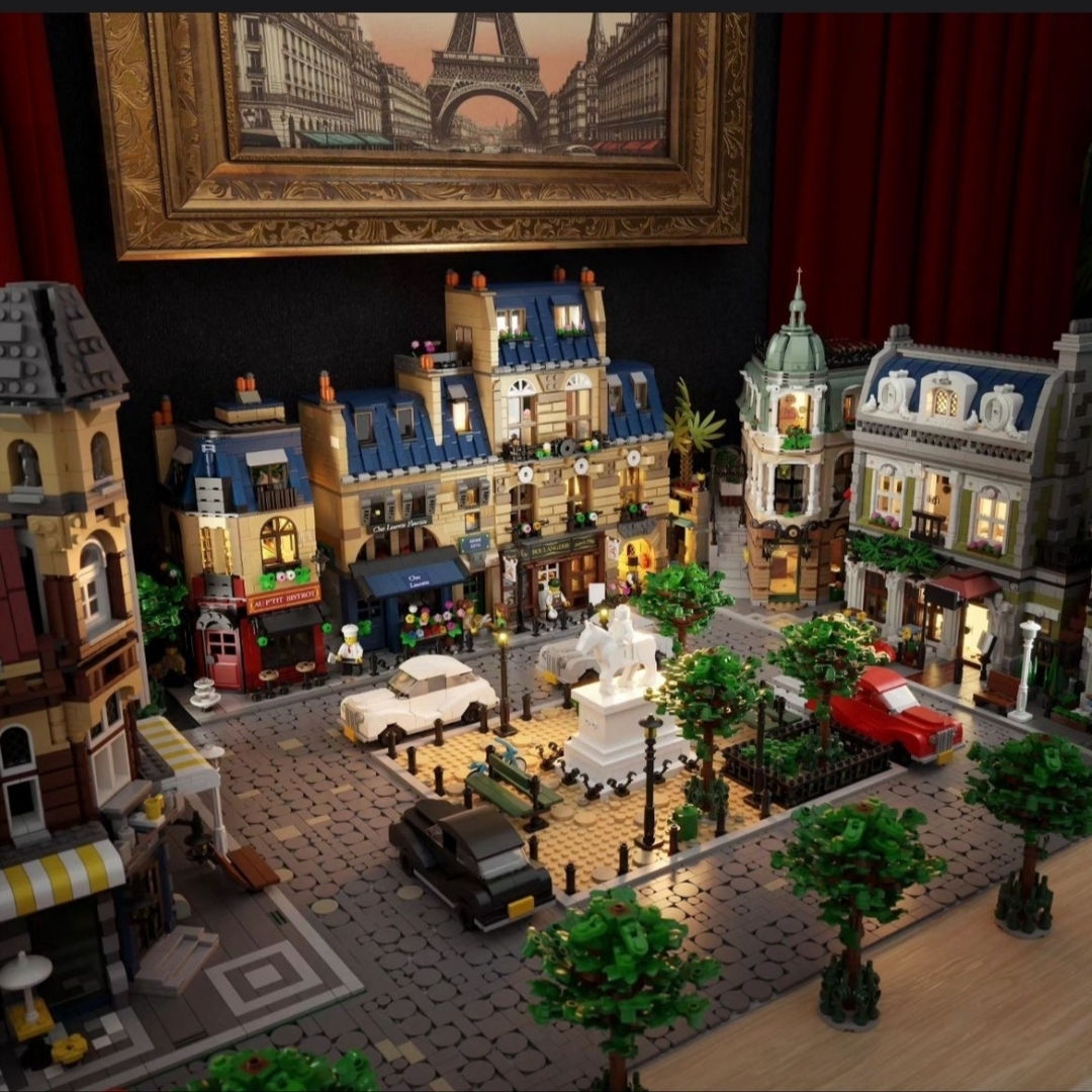 Lego Parisian Street 착용 스타일
