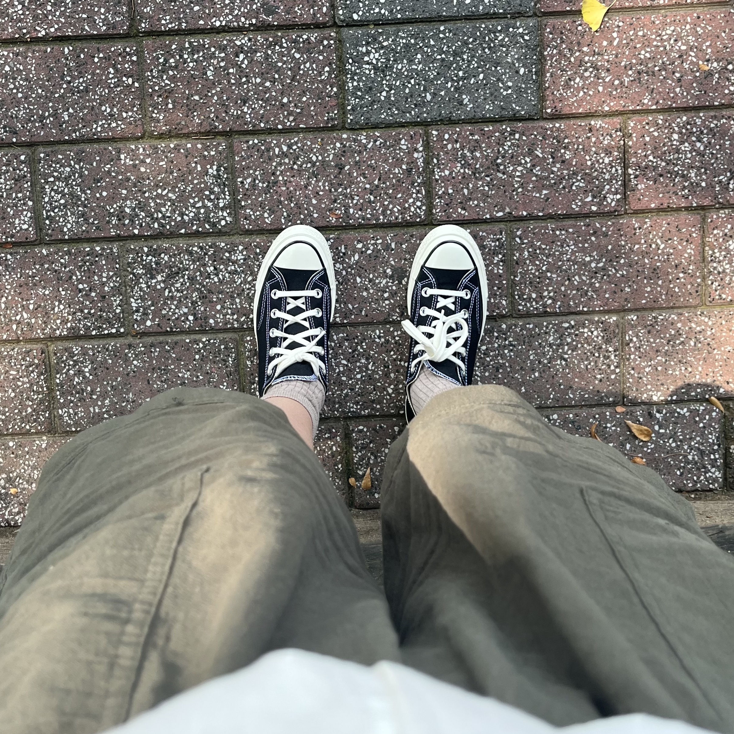 Converse Chuck 70 Ox Black - Standard 착용 스타일